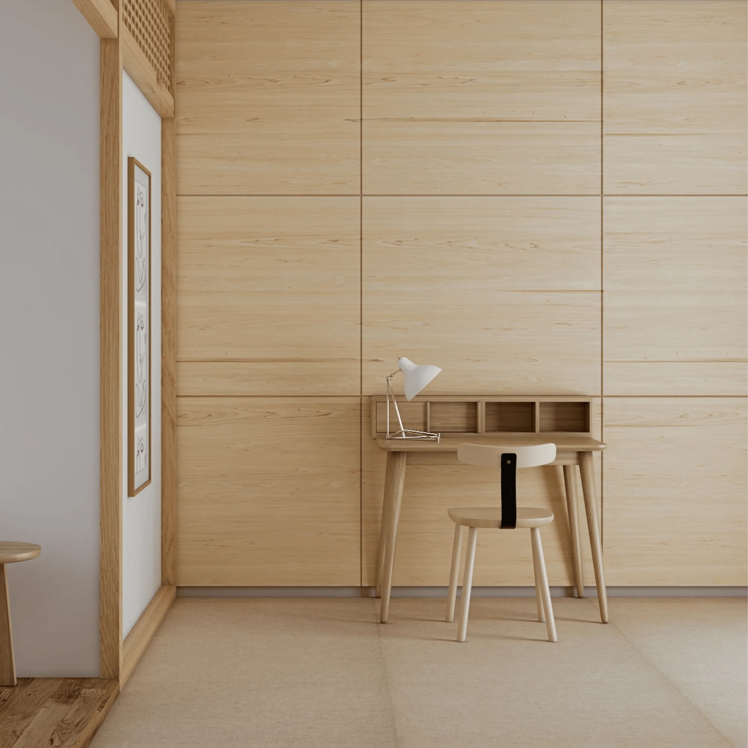 East Desk - European Oak - Image 2