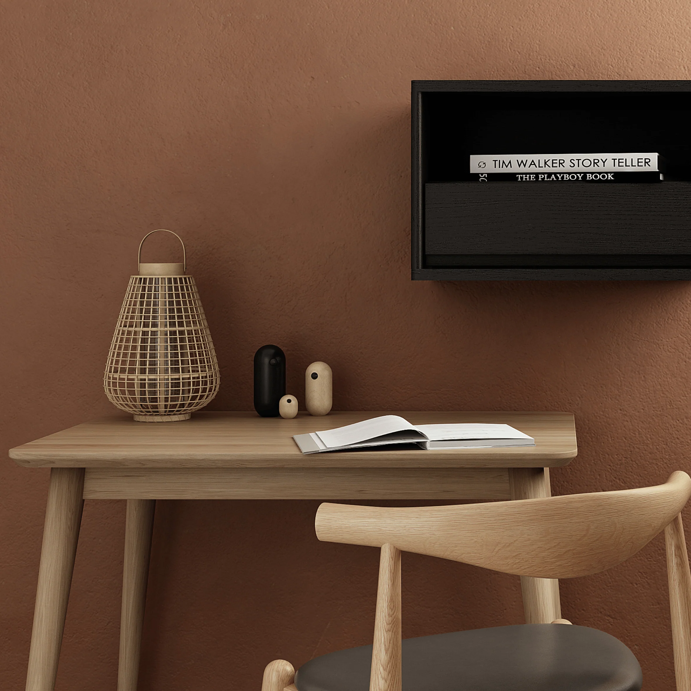 East Desk - European Oak - Image 3