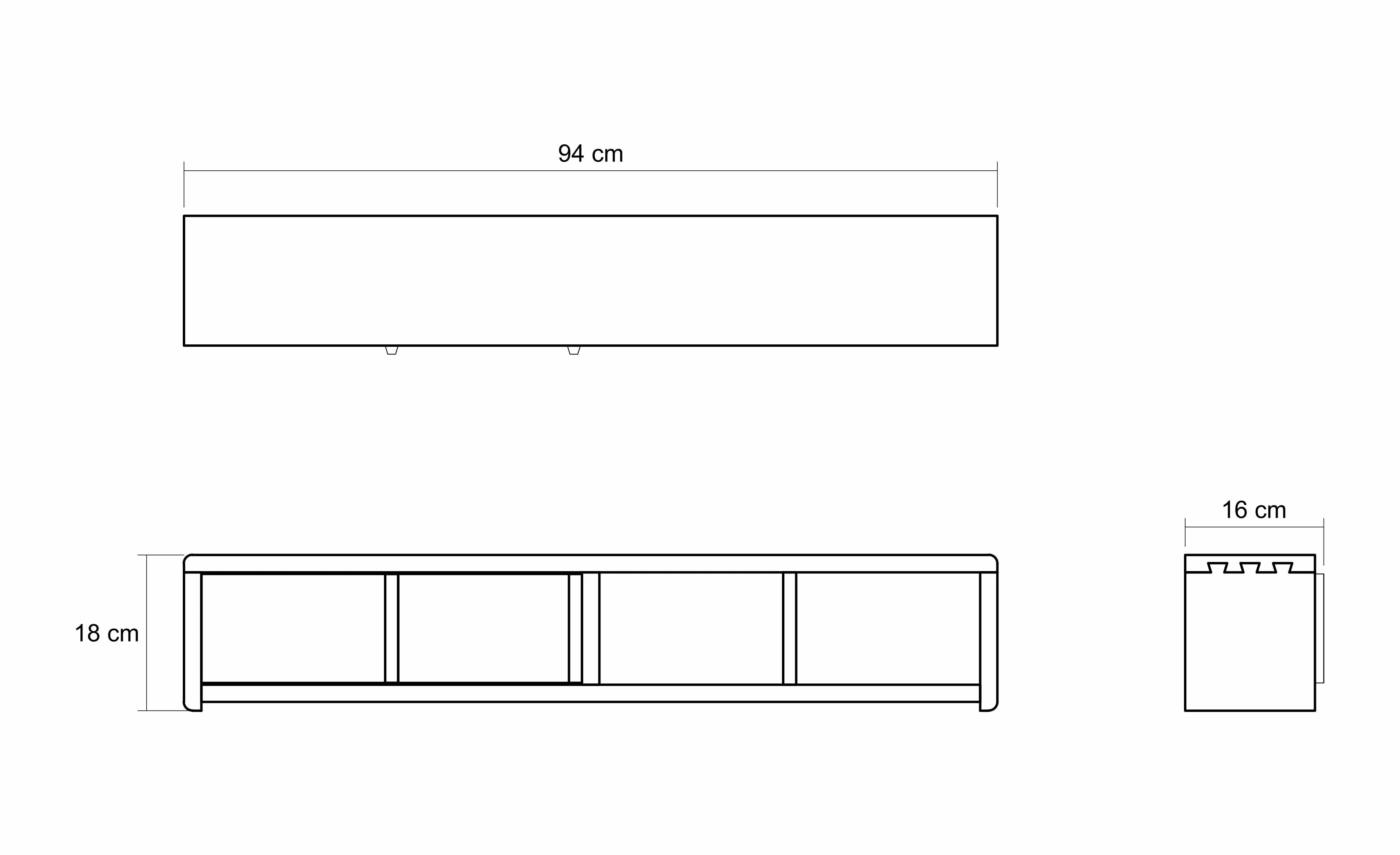 East Shelves Module - European Oak - Image 7