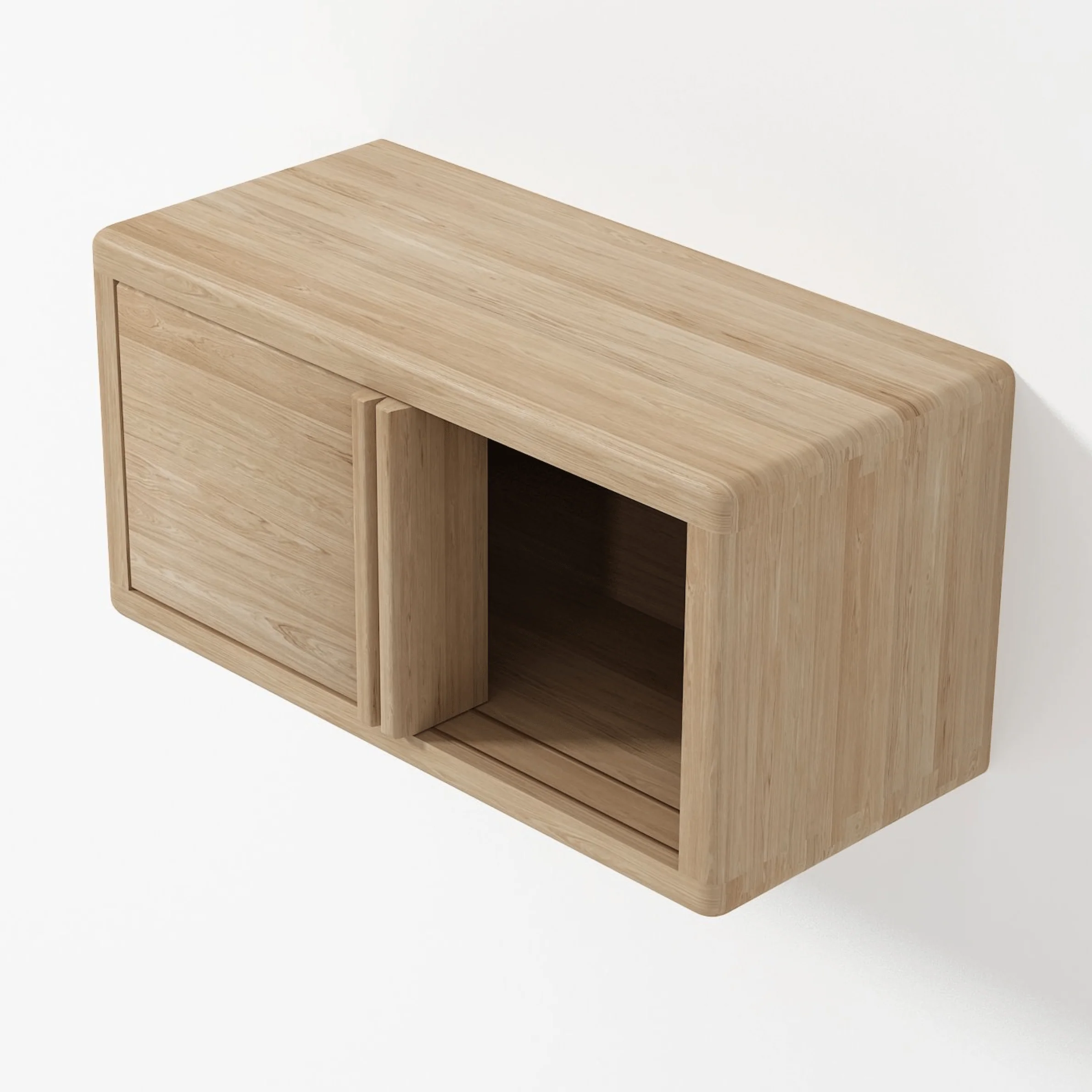 East Hanging Wall Unit - European Oak - Image 2