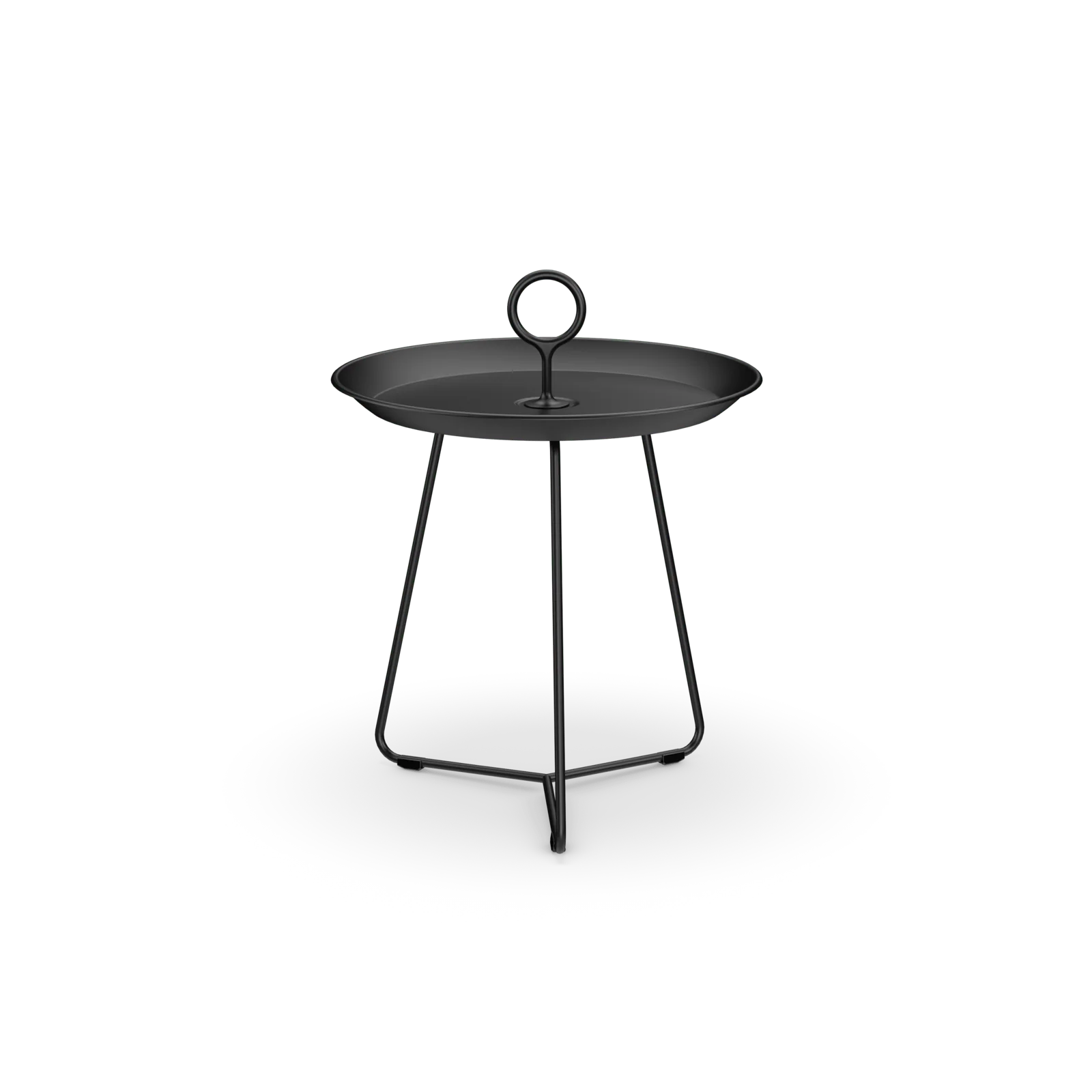 Eyelet Tray Table 45(CM) - Black Small