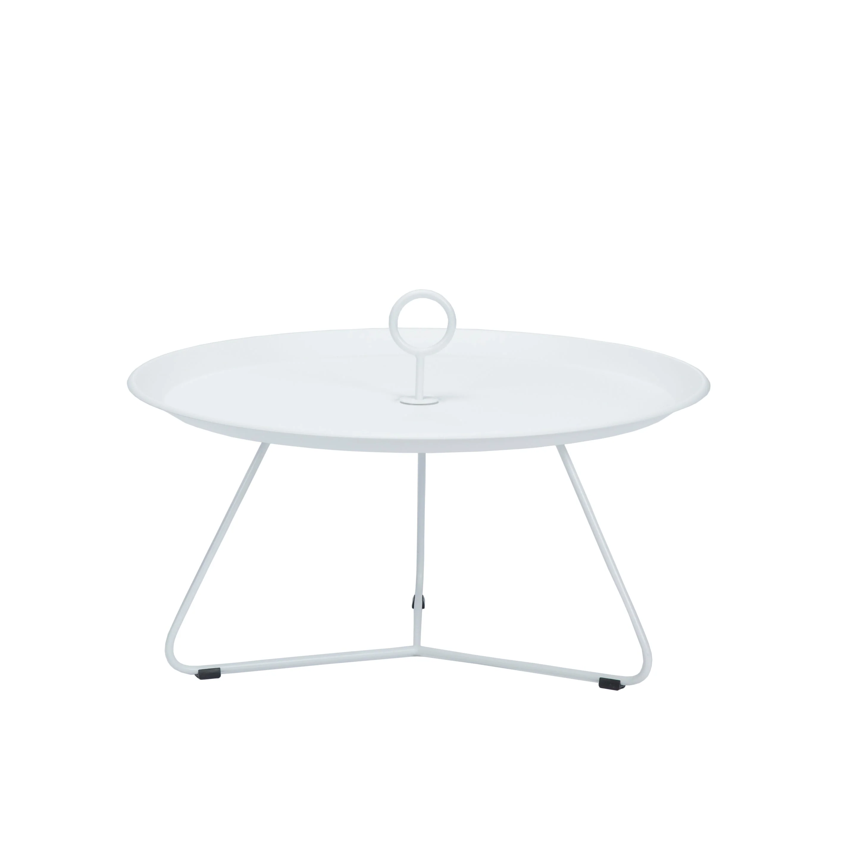 Eyelet Tray Table 70(CM) - White Large