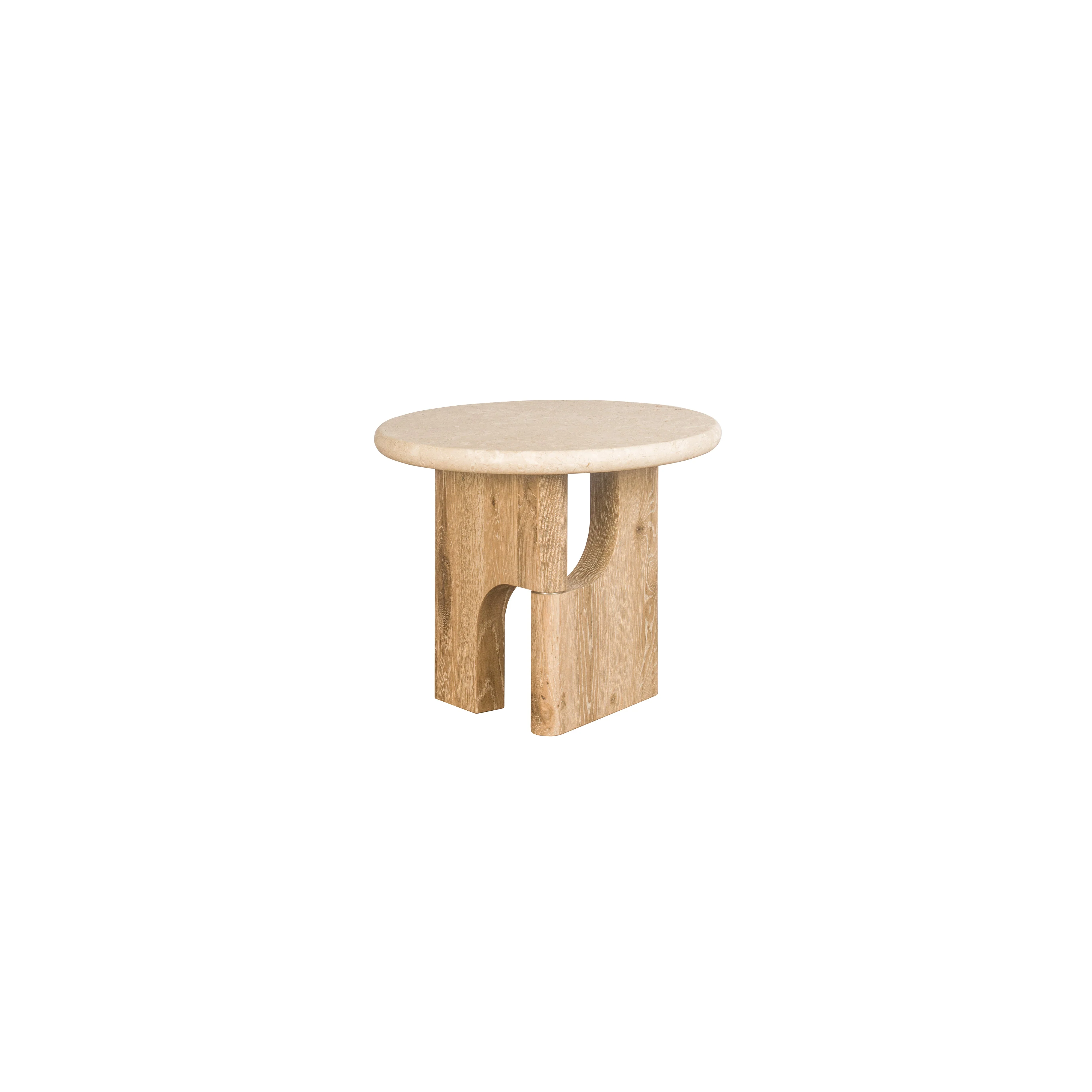 Floema Side Table - Marble Top - Image 4