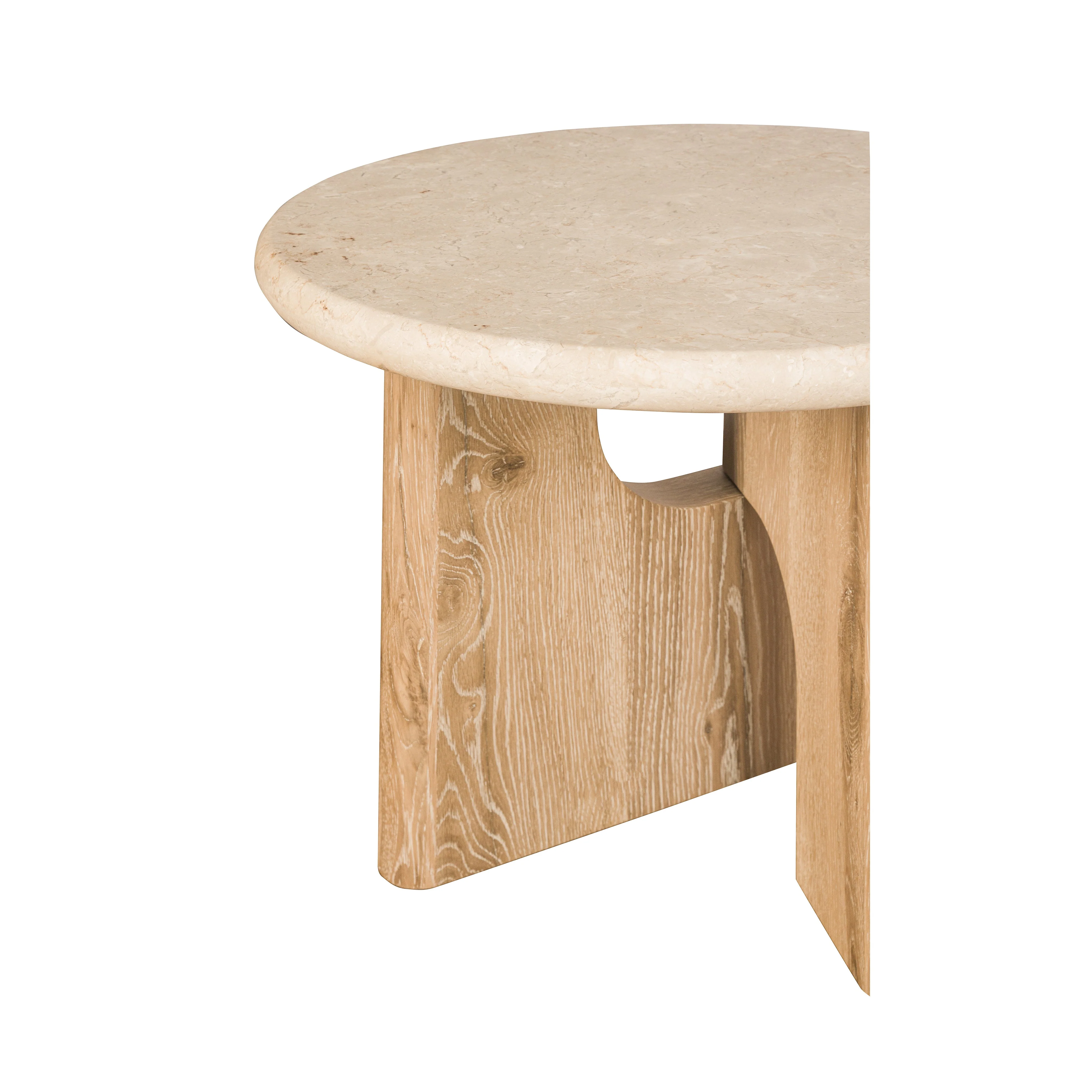 Floema Side Table - Marble Top - Image 6