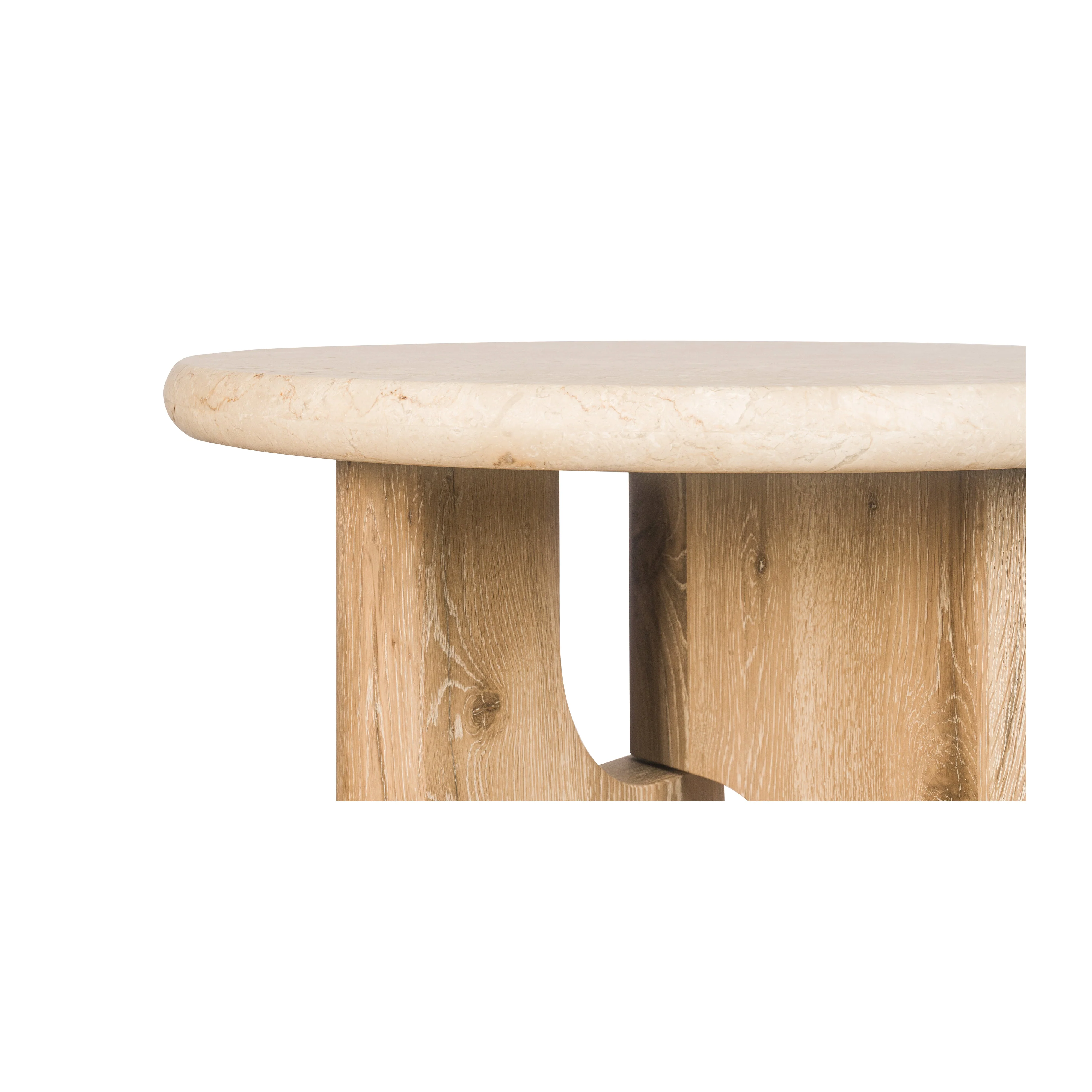 Floema Side Table - Marble Top - Image 7
