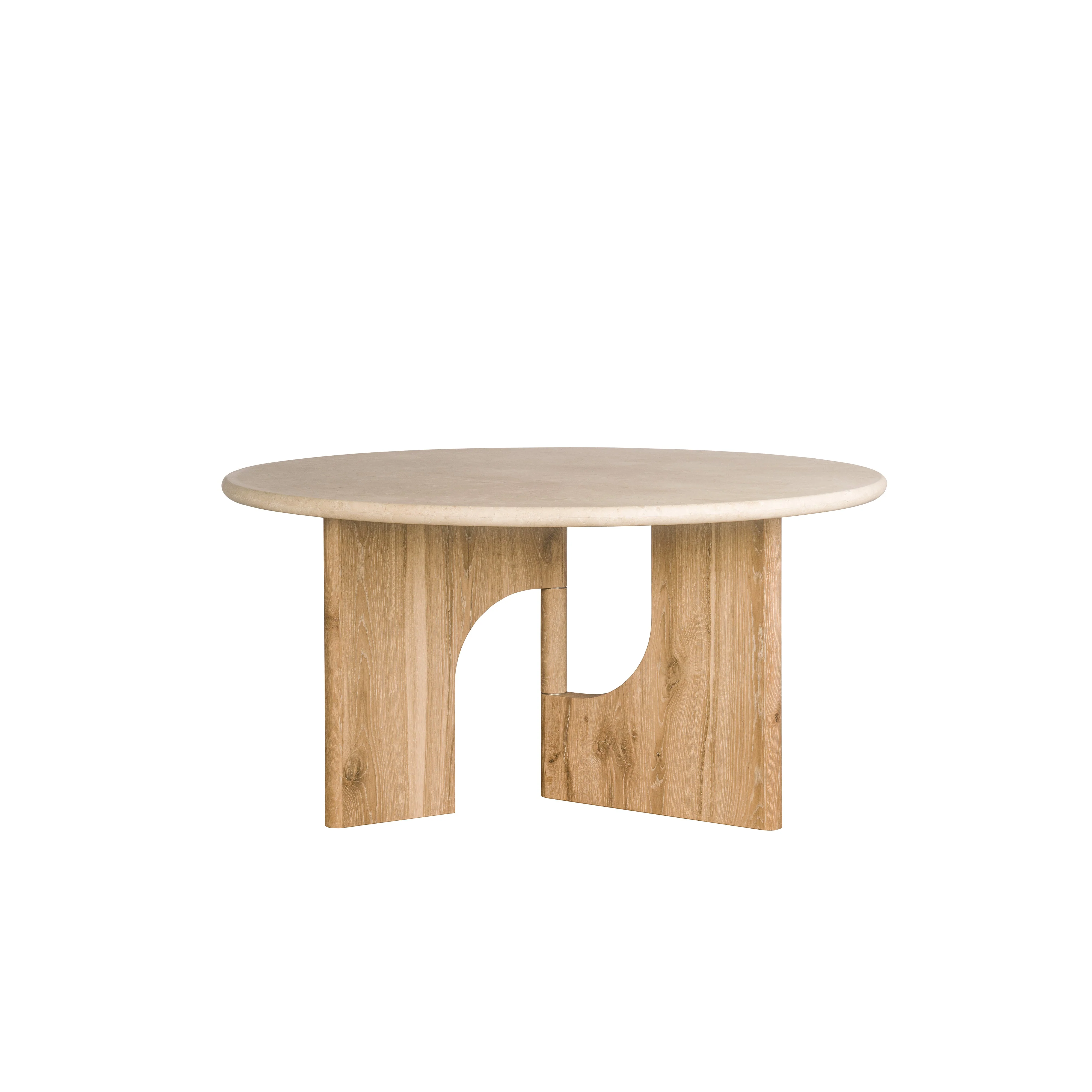 Floema Round Dining Table - Marble Top - Image 3