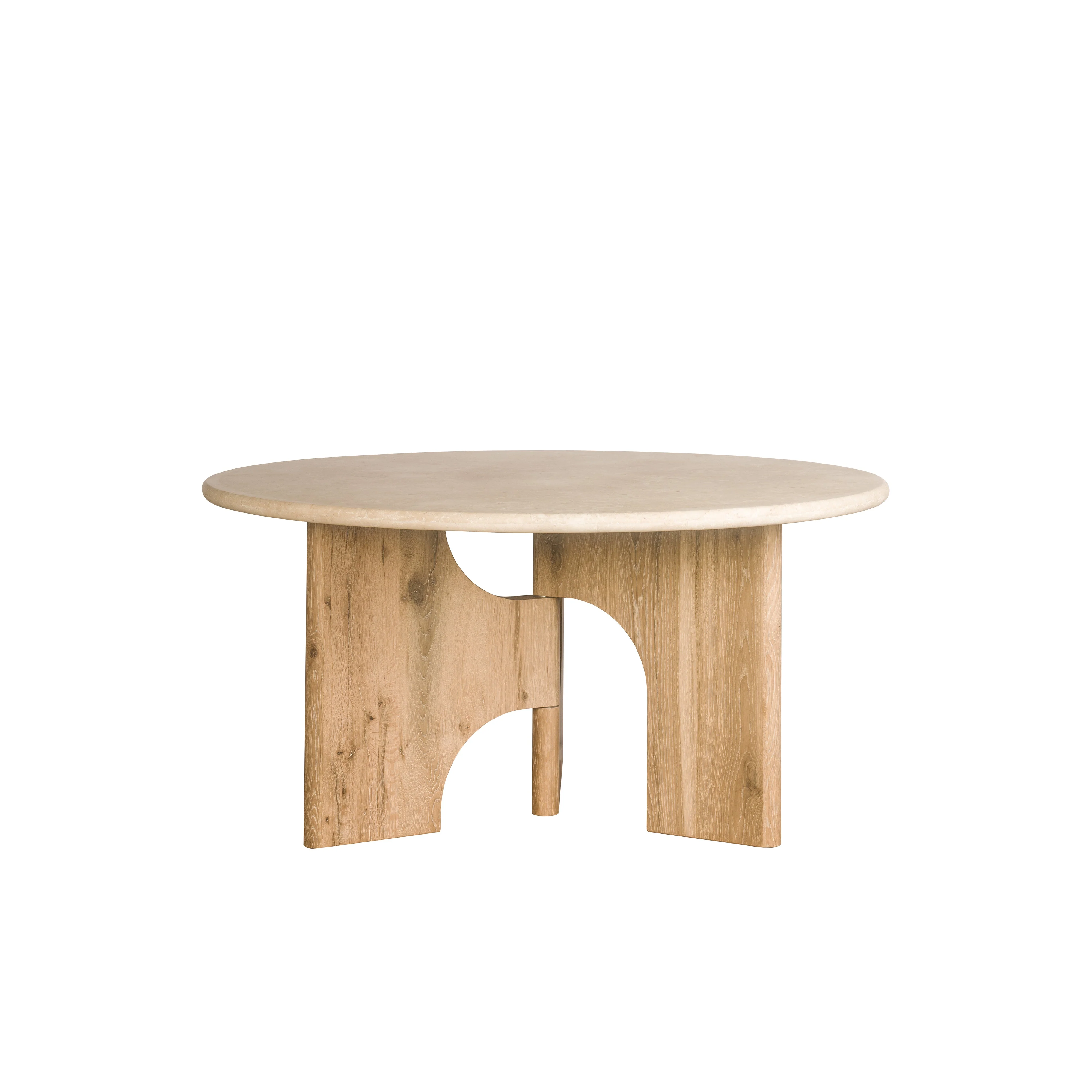 Floema Round Dining Table - Marble Top - Image 4
