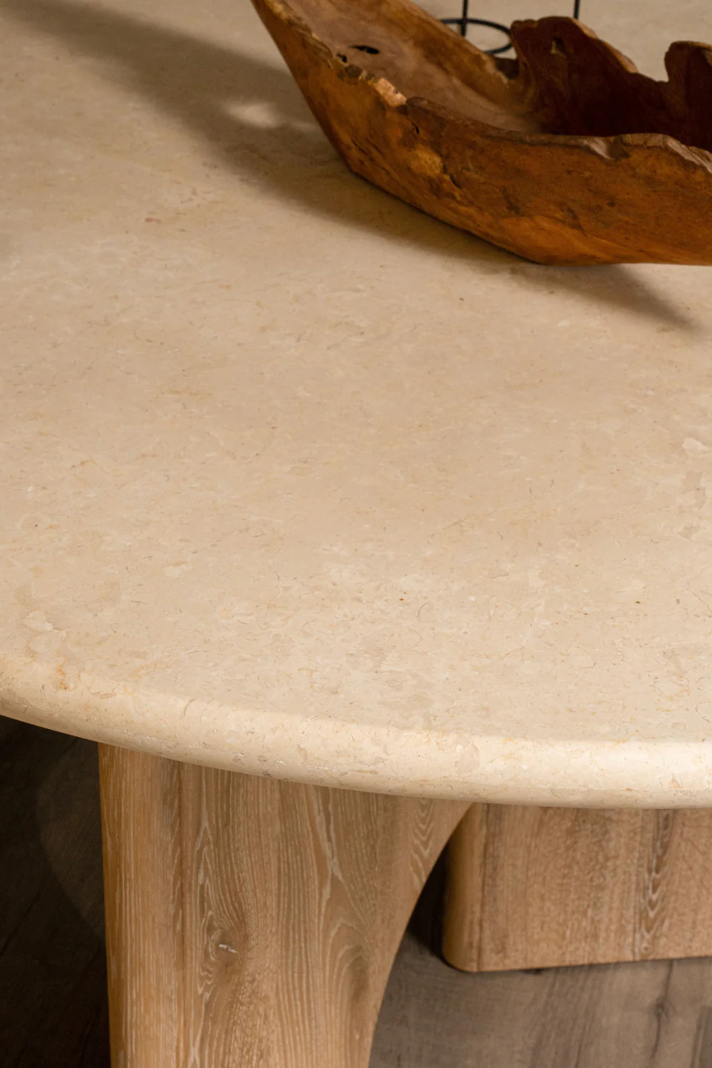 Floema Round Dining Table - Marble Top - Image 8