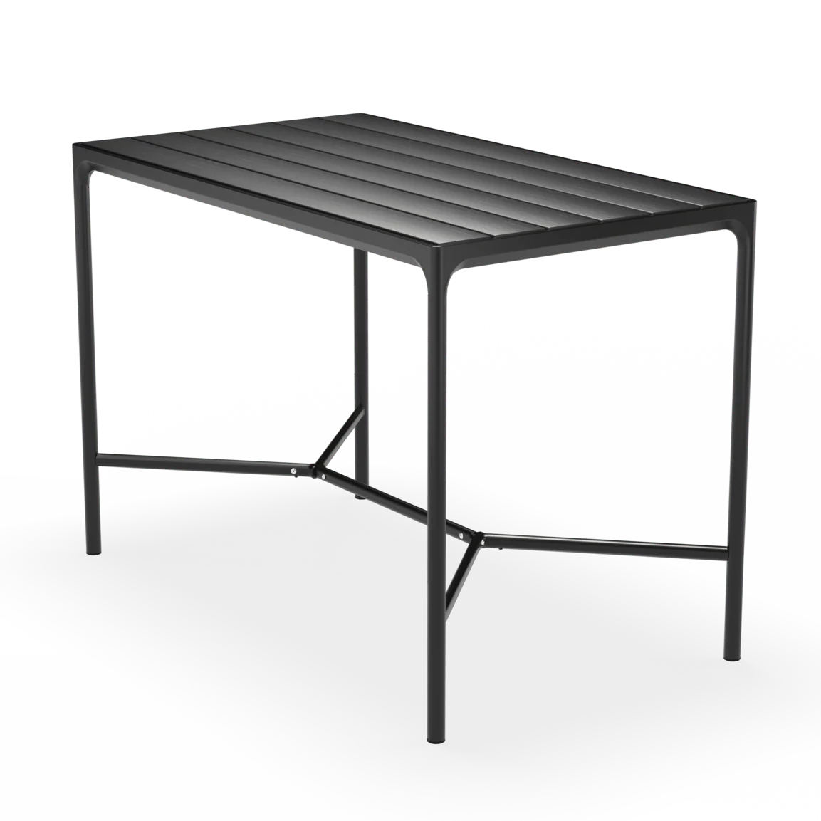 Four Bar Table - Black Top & Frame 160(CM)