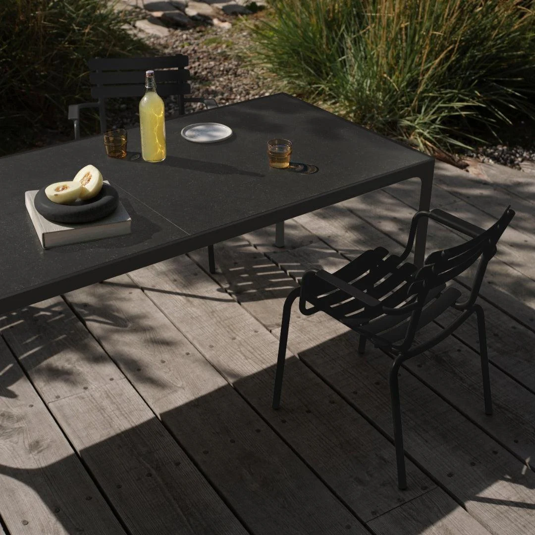 FOUR Ceramic table, 160x90 cm - Anthracite - Image 2
