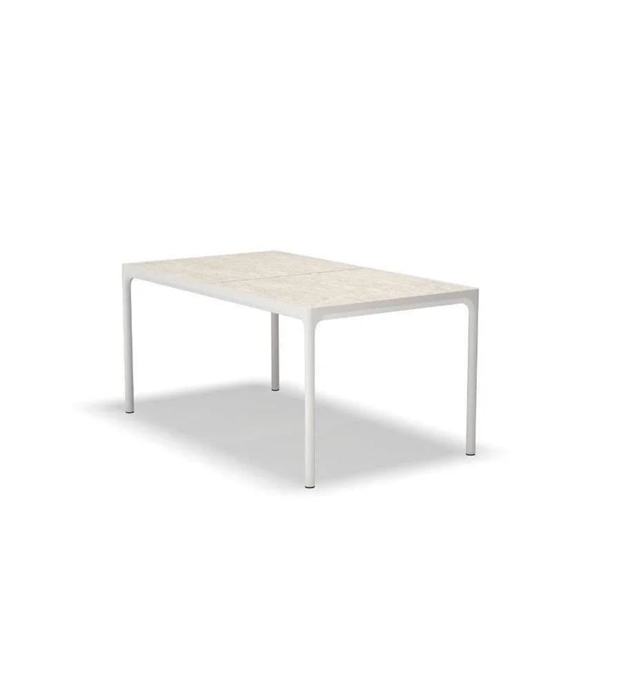 FOUR Ceramic table, 160x90 cm - Beige