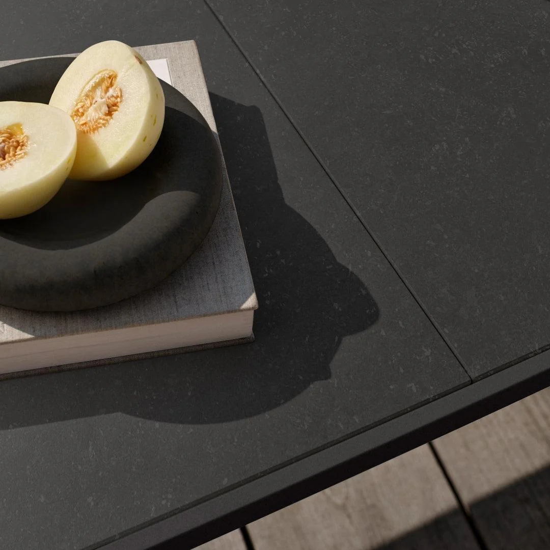 FOUR Ceramic table, 90x90 cm - Anthracite - Image 3