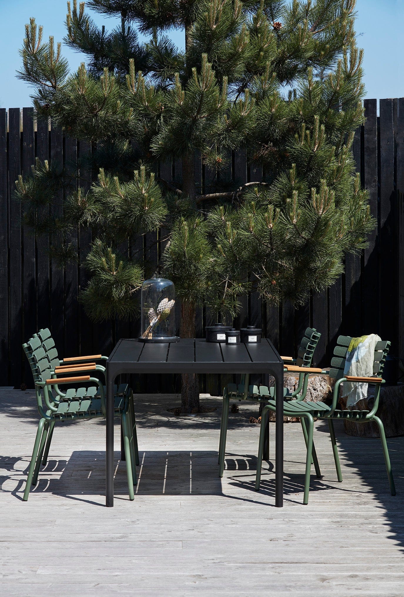 Four Square Table - Black Top & Frame 90(CM) - Image 6