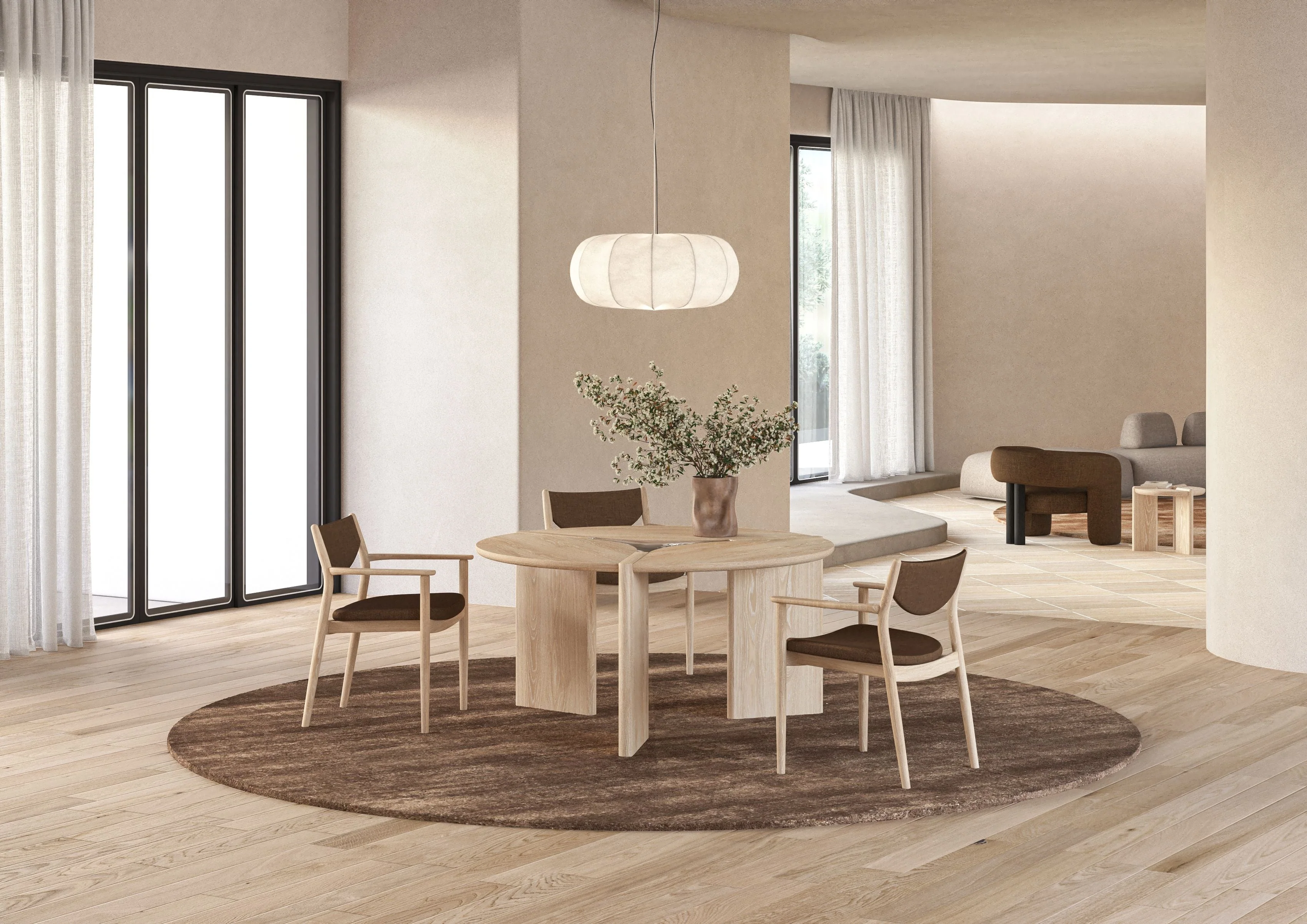 Fresno Dining Table - Natural - Image 7