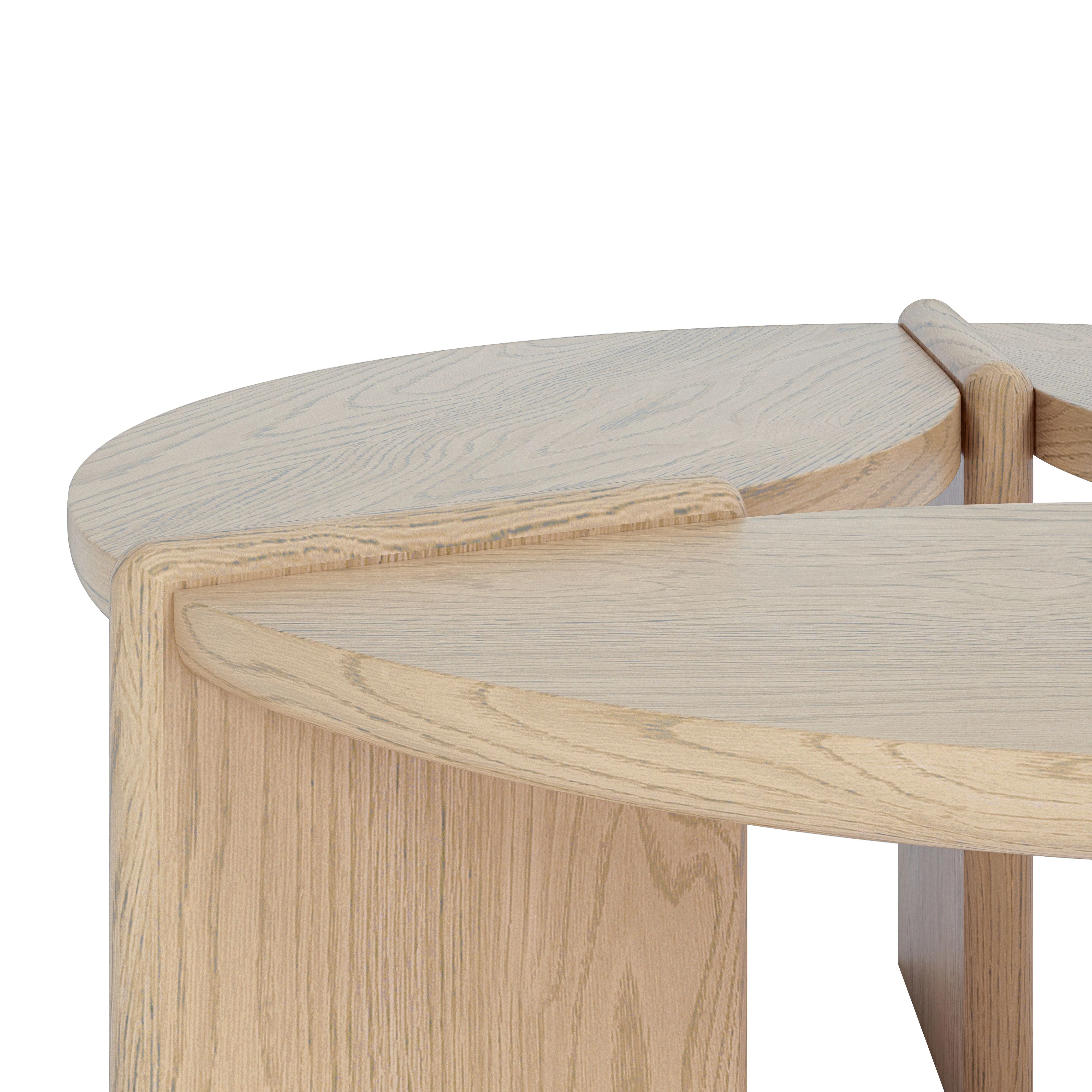 Fresno Small Coffee Table - Natural - Image 6