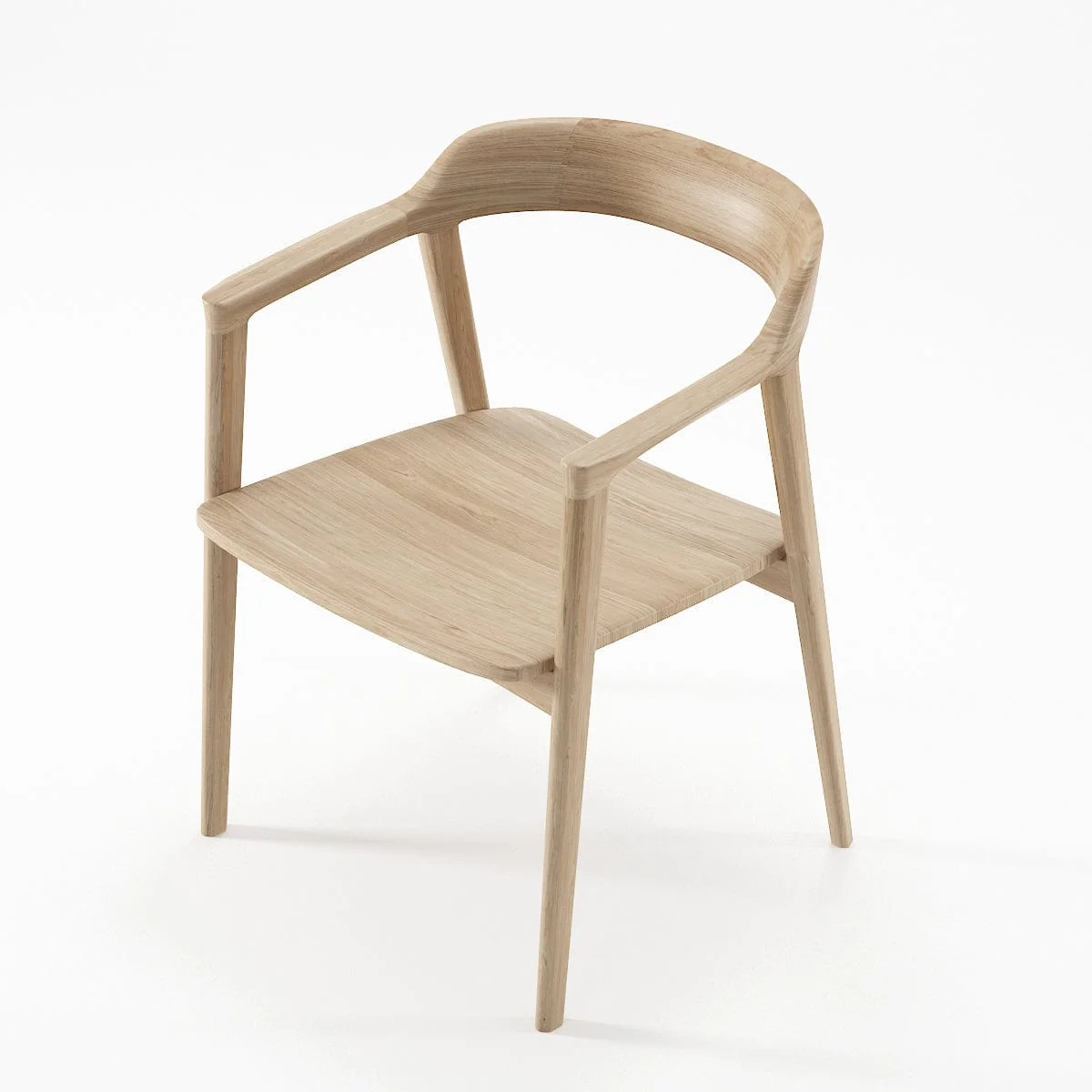 Grasshopper Armchair - European Oak - Image 4