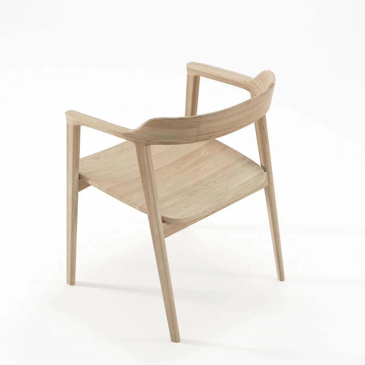 Grasshopper Armchair - European Oak - Image 5