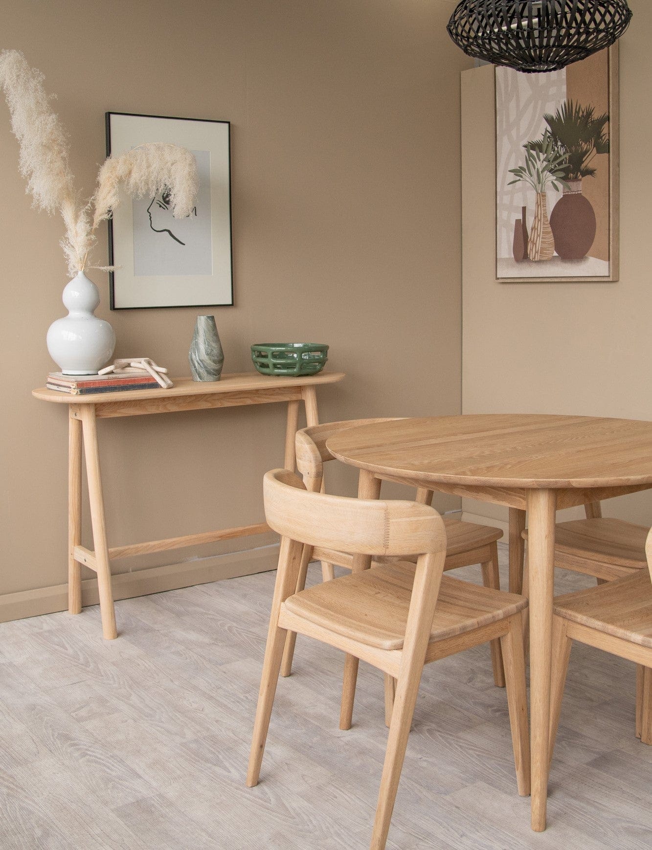 Grasshopper Bistro Dining Chair European Oak - Image 6