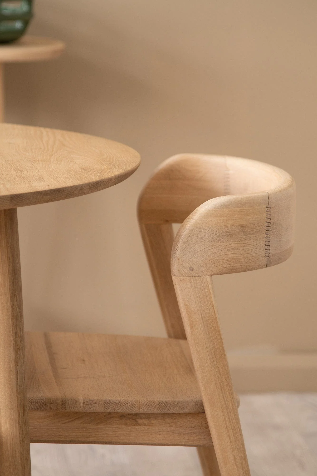 Grasshopper Bistro Dining Chair European Oak - Image 8