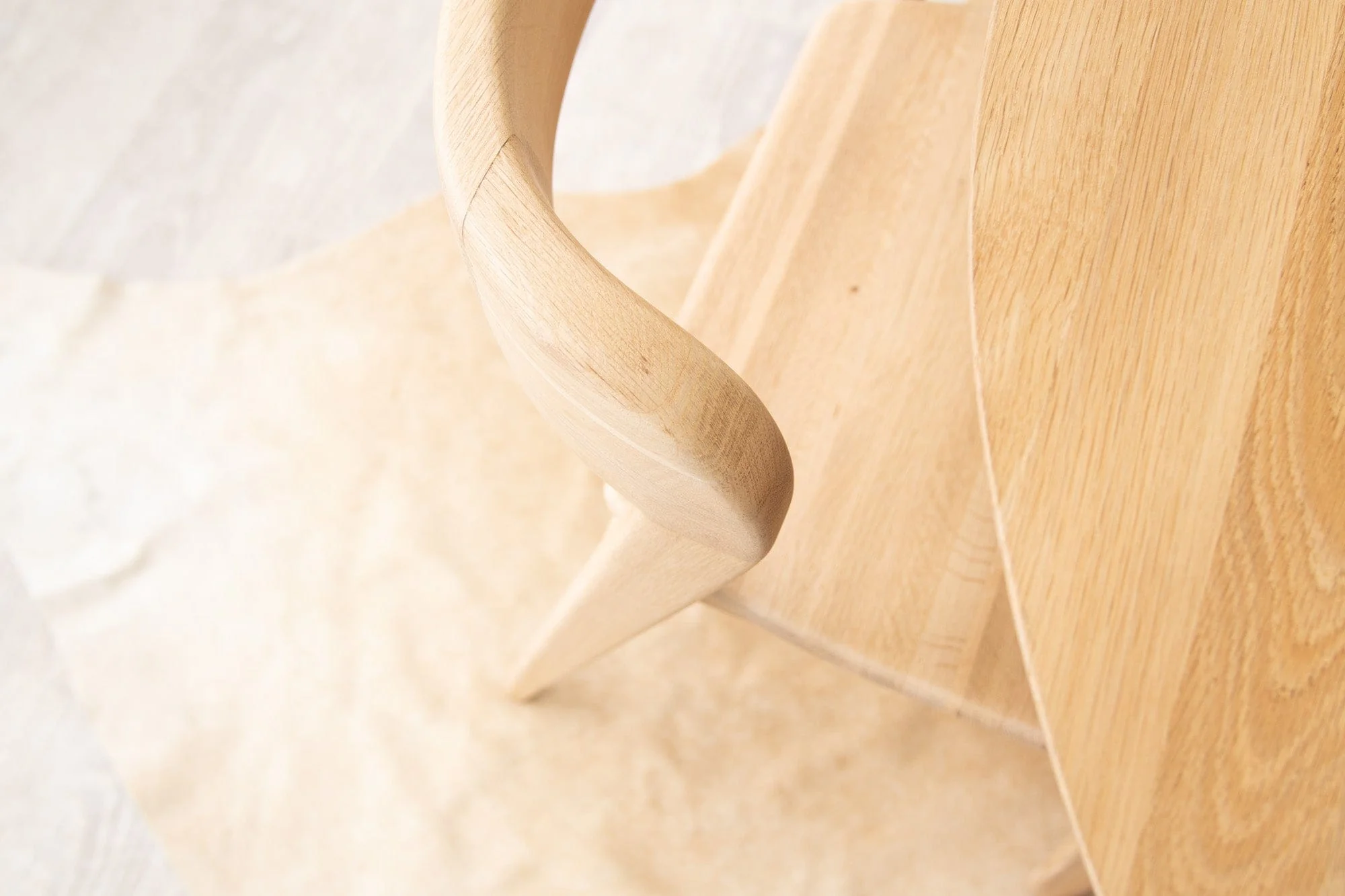 Grasshopper Bistro Dining Chair European Oak - Image 9
