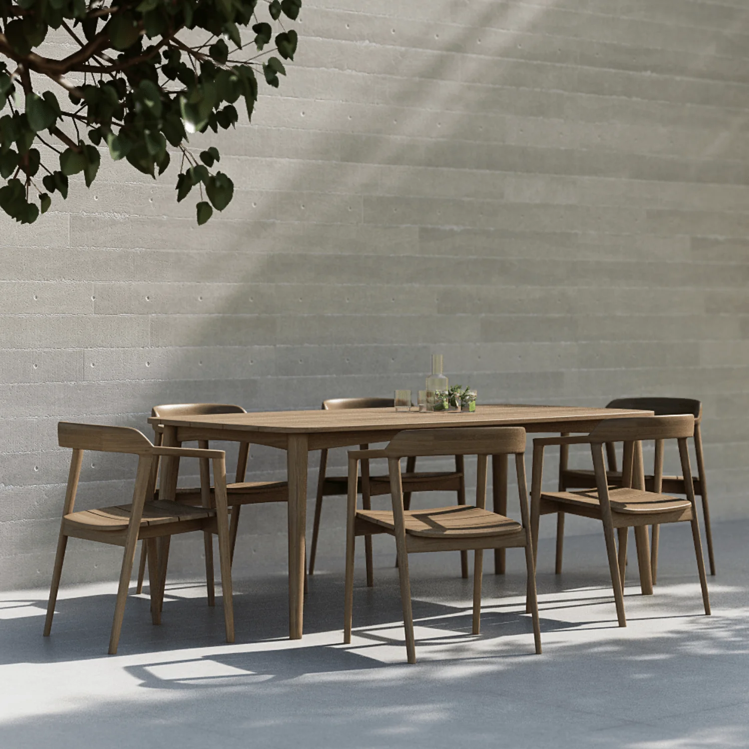 Grasshopper Outdoor Rectangular Dining Table 200(CM) - Image 2