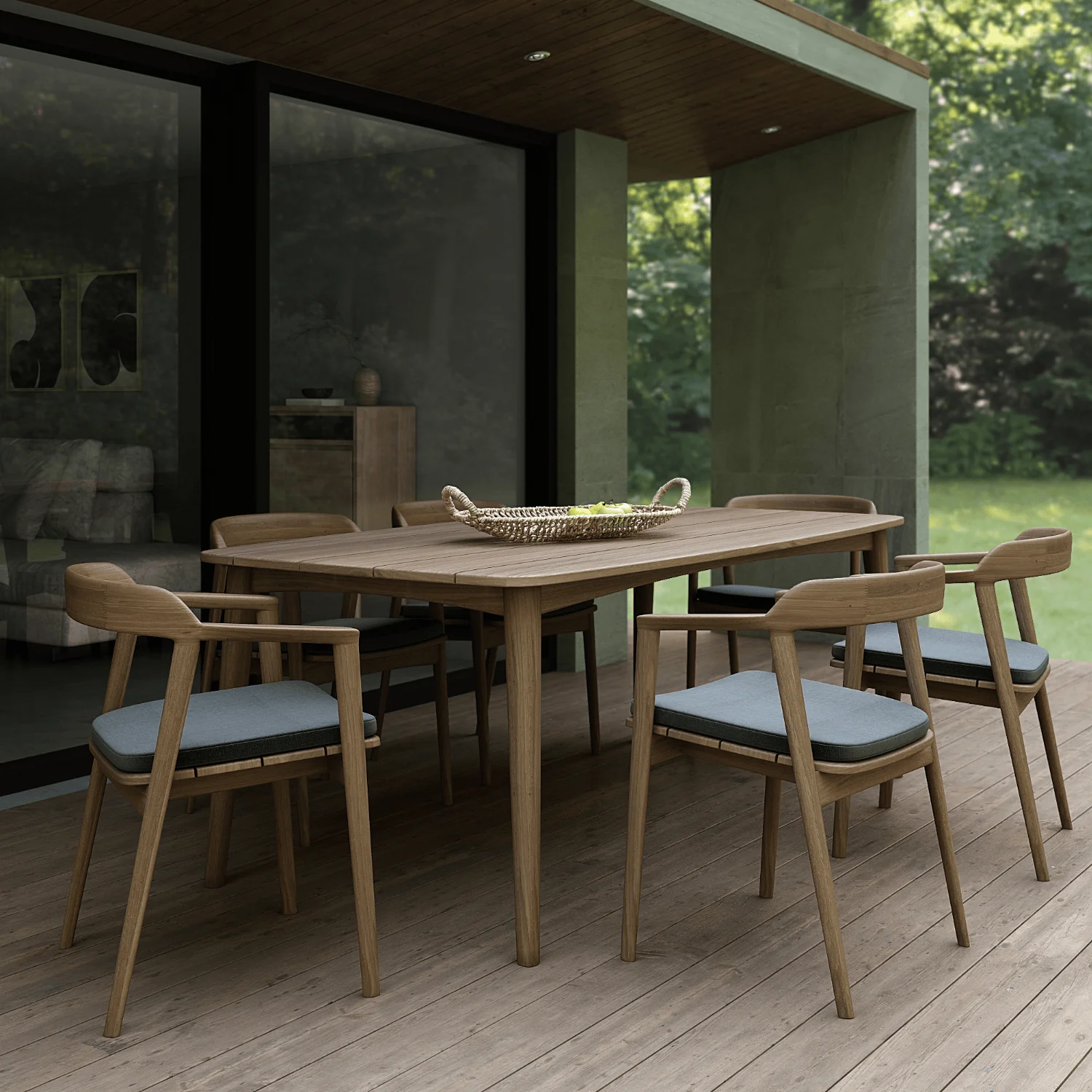 Grasshopper Outdoor Rectangular Dining Table 200(CM) - Image 6