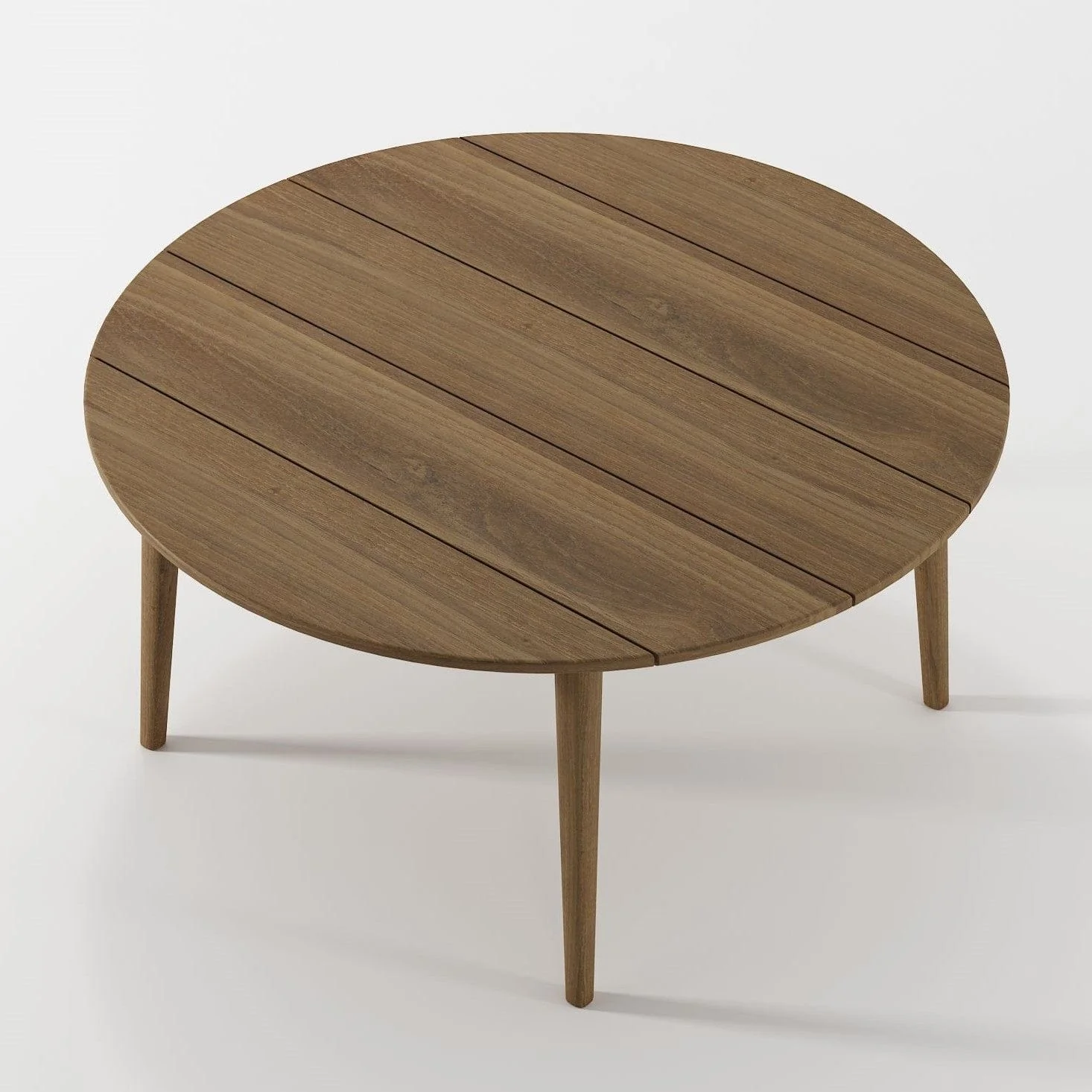Grasshopper Outdoor Round Dining table Teak 150(CM) Dia - Image 3