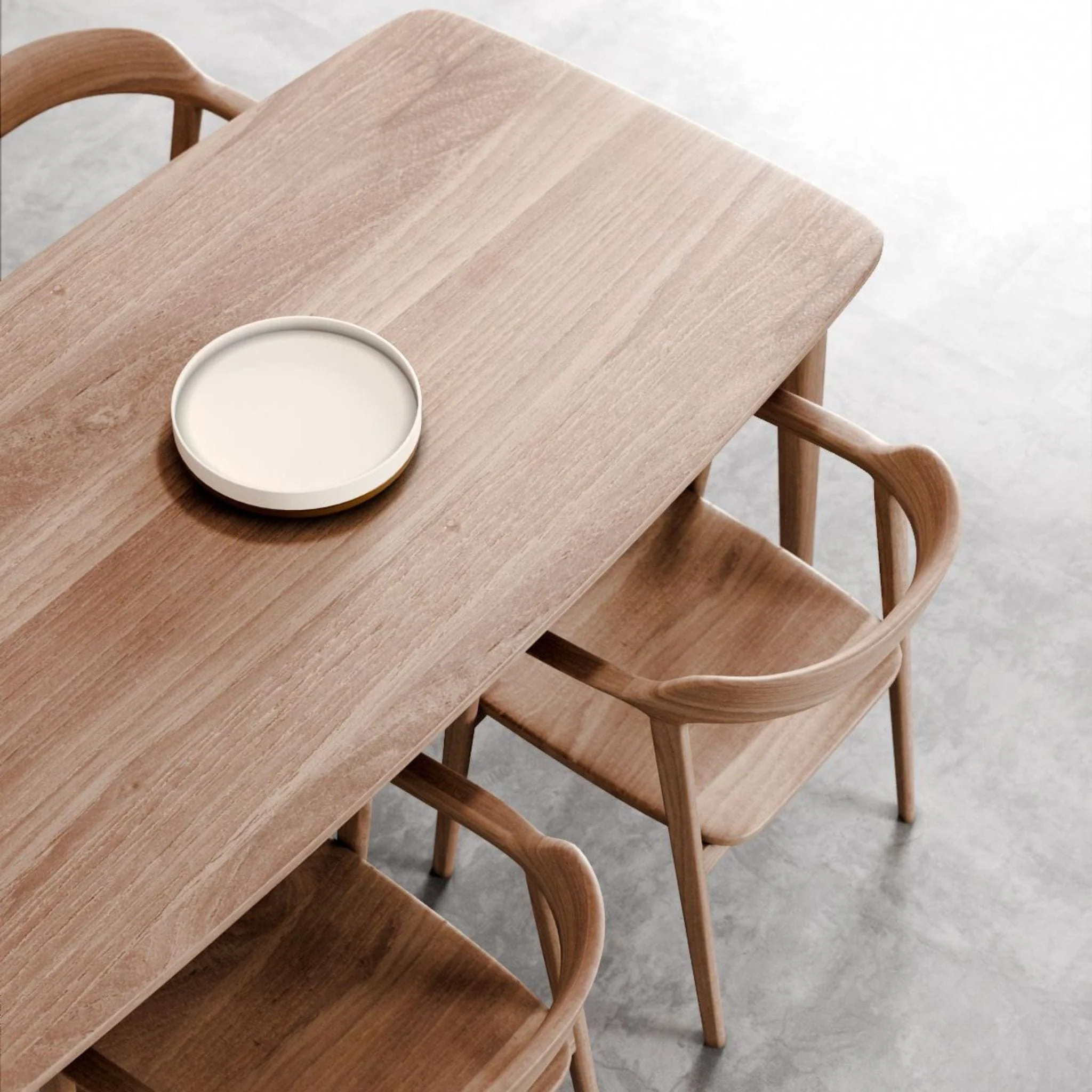 Grasshopper Rectangular Dining Table 180(CM) - Recycled Teak - Image 4