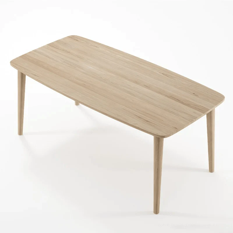 Grasshopper Rectangular Dining Table 200(CM) - European Oak - Image 2