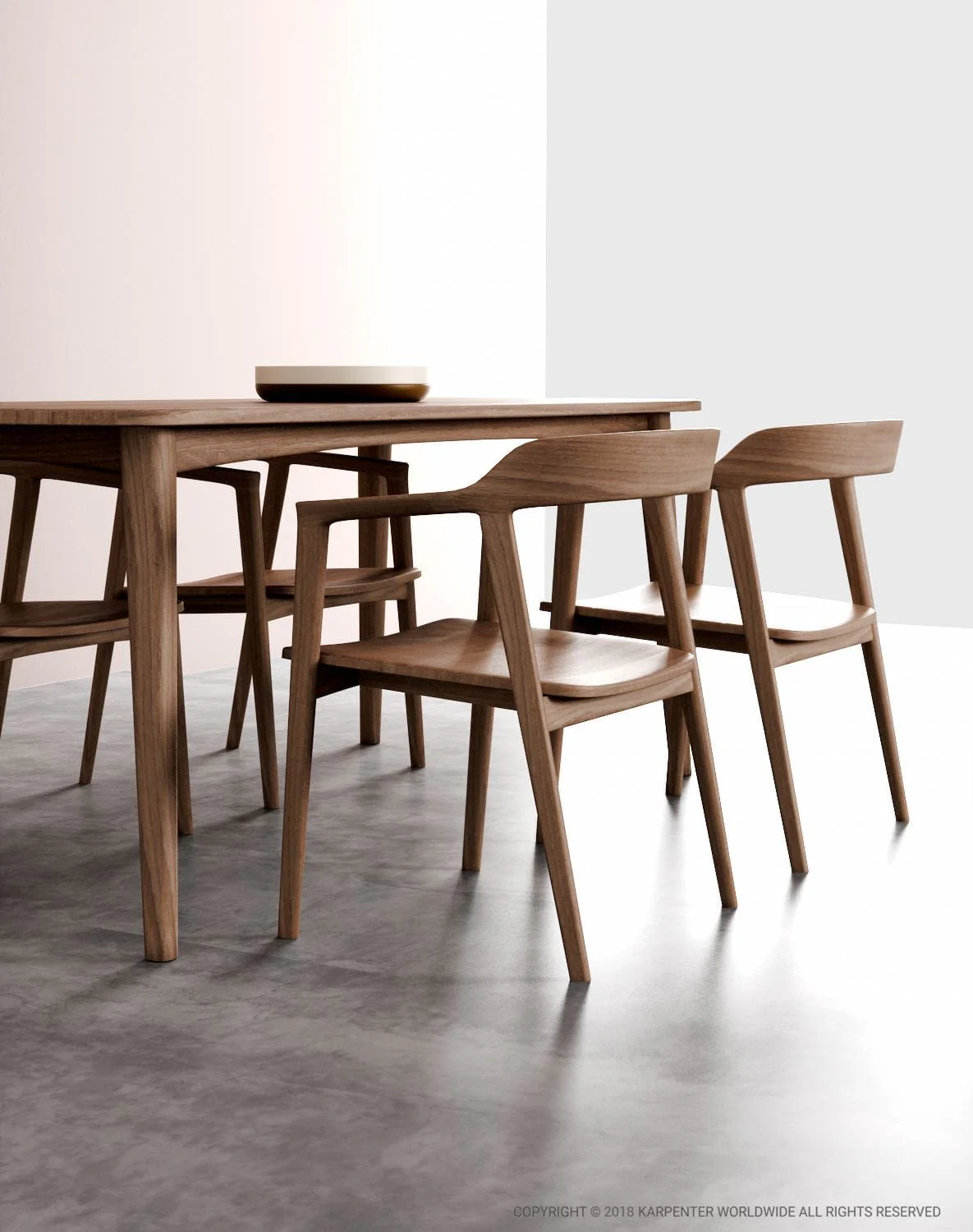 Grasshopper Rectangular Dining Table 200(CM) - European Oak - Image 4