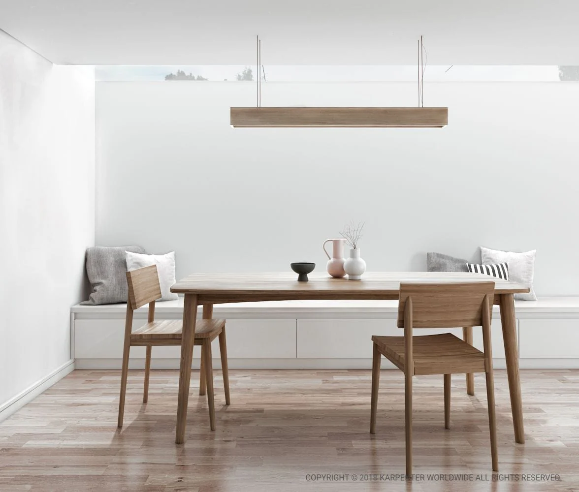 Grasshopper Rectangular Dining Table 200(CM) - European Oak - Image 5