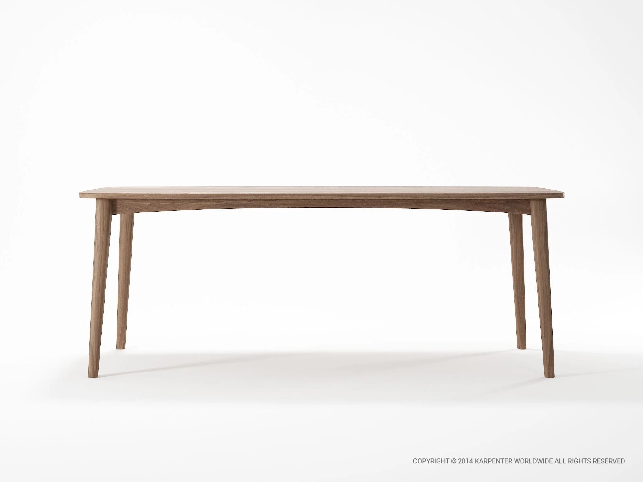 Grasshopper Rectangular Dining Table 200(CM) - FSC Teak - Image 2