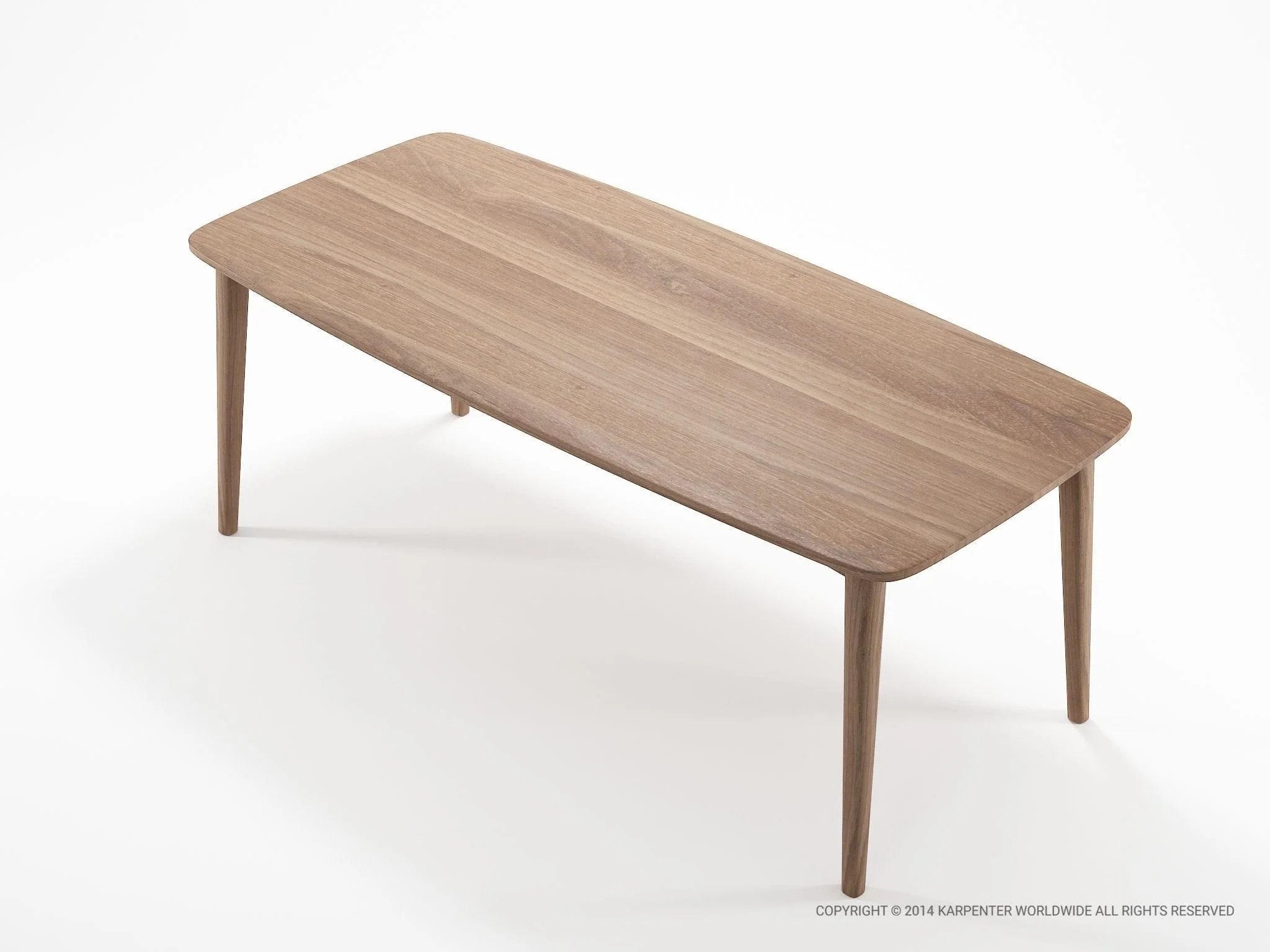 Grasshopper Rectangular Dining Table 200(CM) - FSC Teak - Image 3