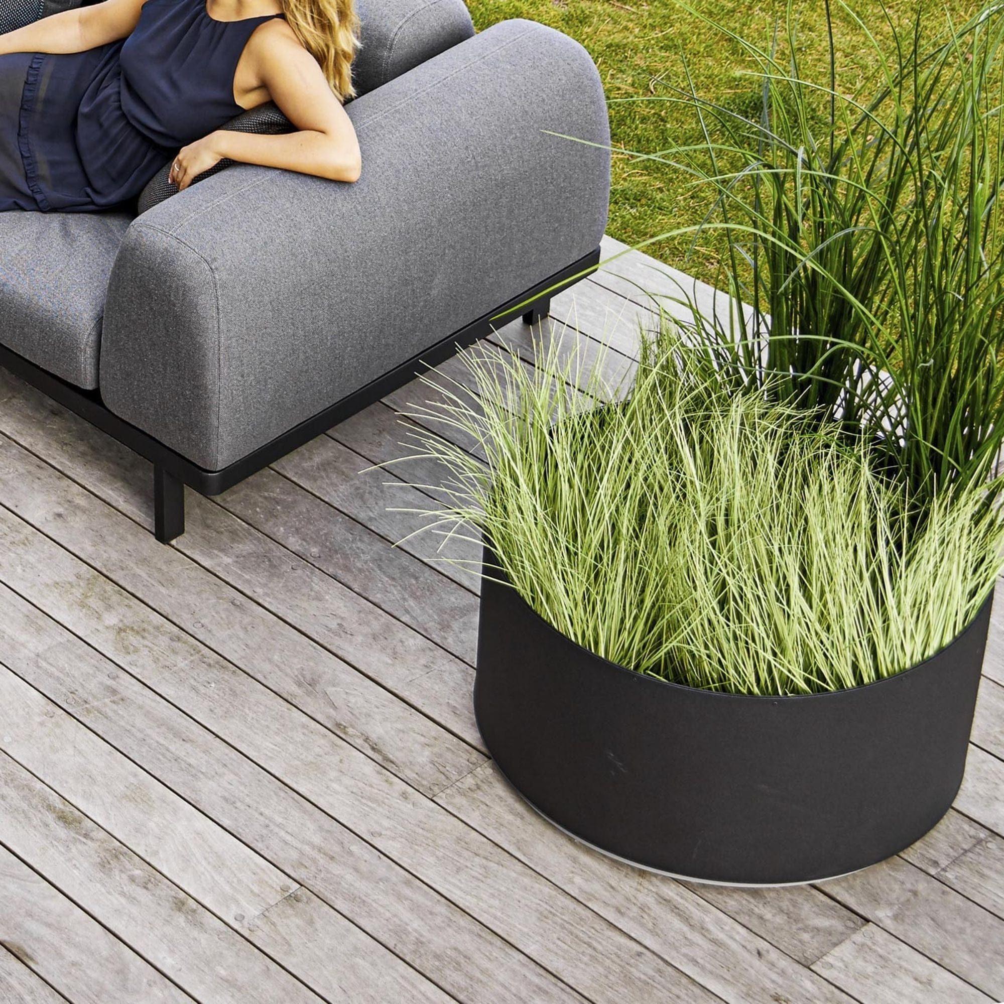 Grow Large Planter - Light Grey - Image 2