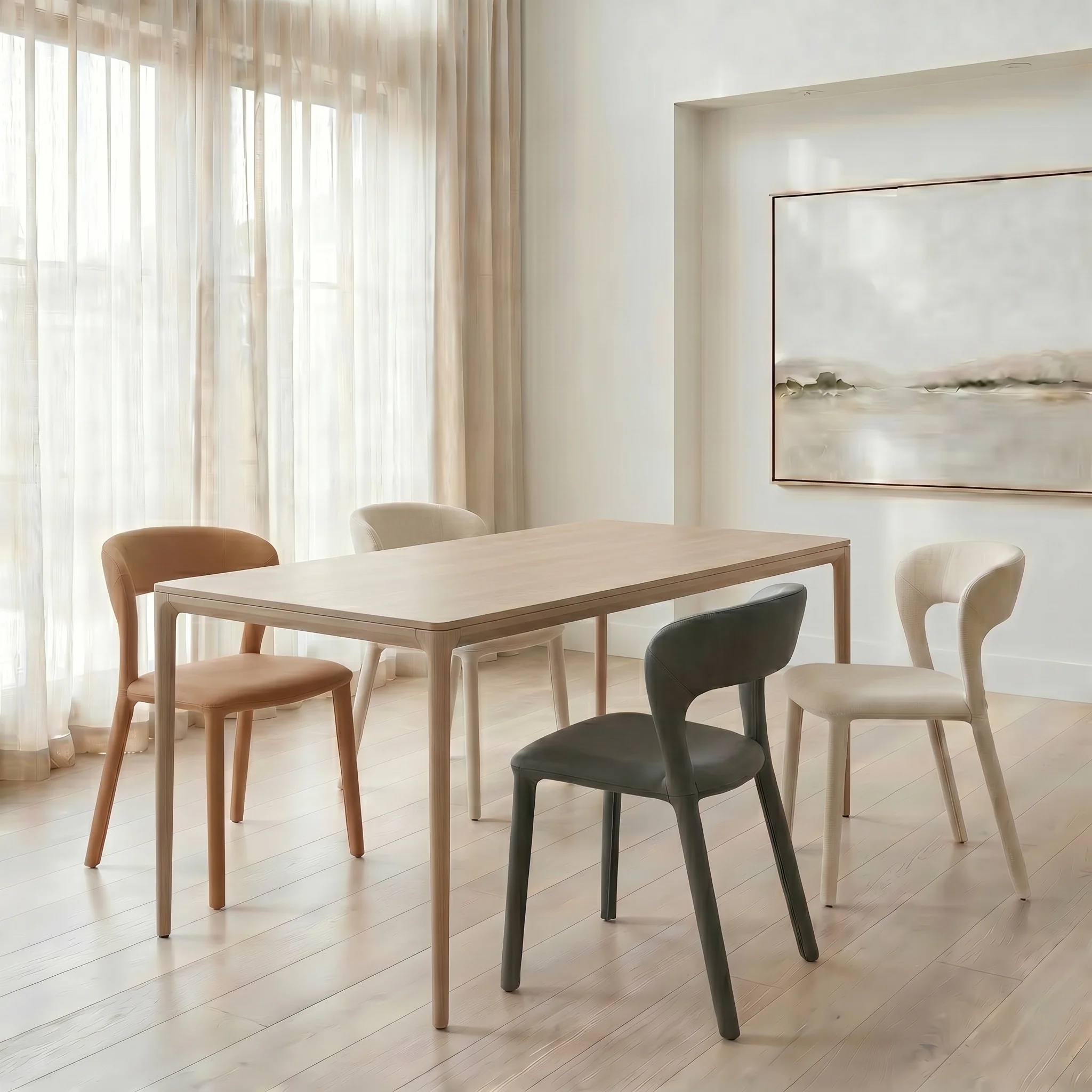 Hudson Dining Chair Charcoal - Image 2