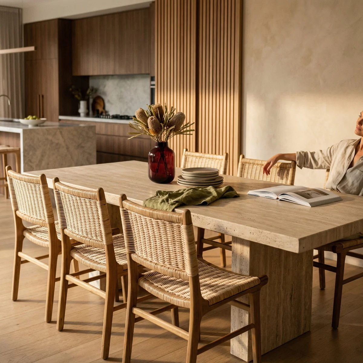 Husk Dining Chair Natural - Image 4