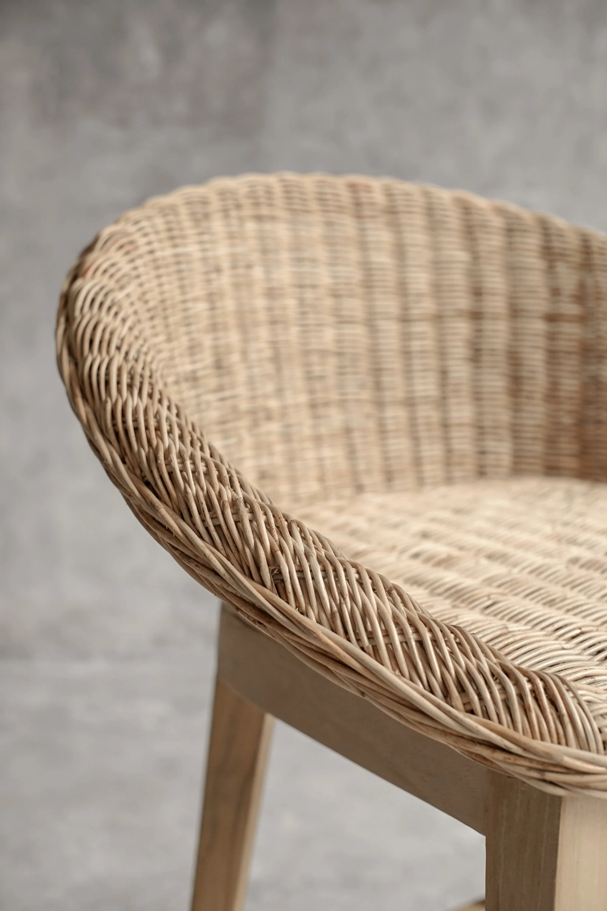 Husk Tub Counter Stool - Image 9