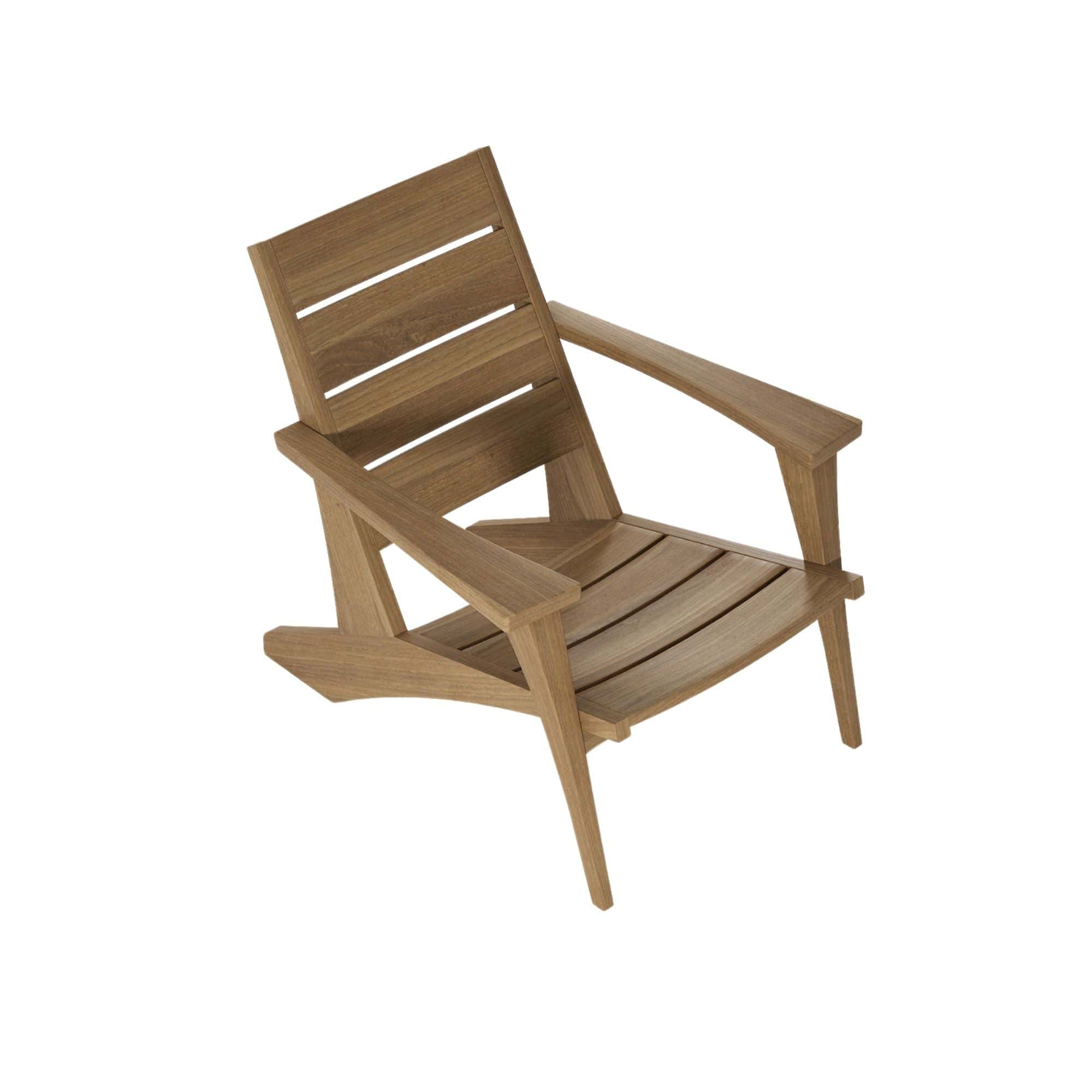 Idle Moose Outdoor Easy Chair - FSC Teak - Image 5