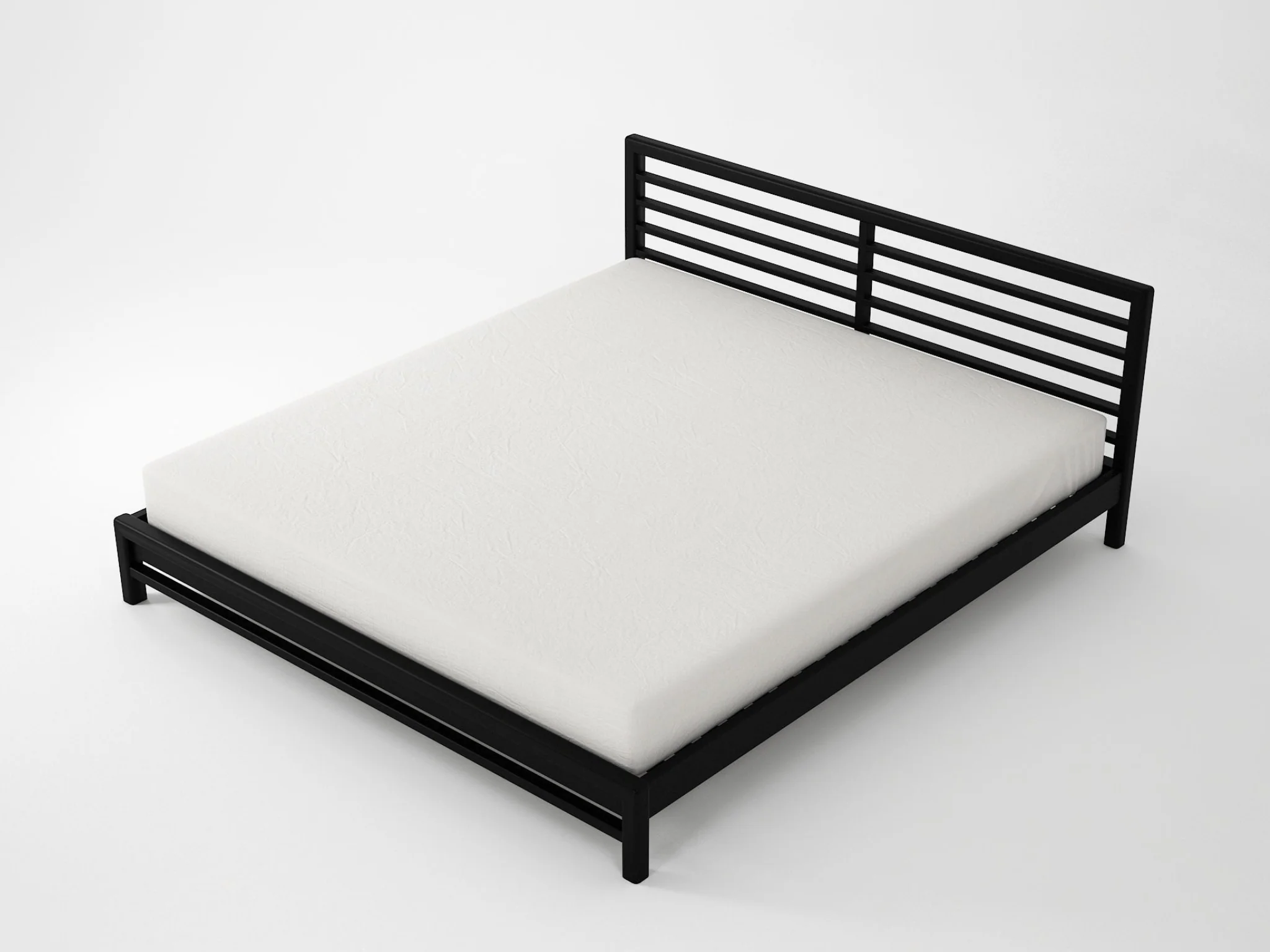 Jun King Bed - Satin Black - Image 4