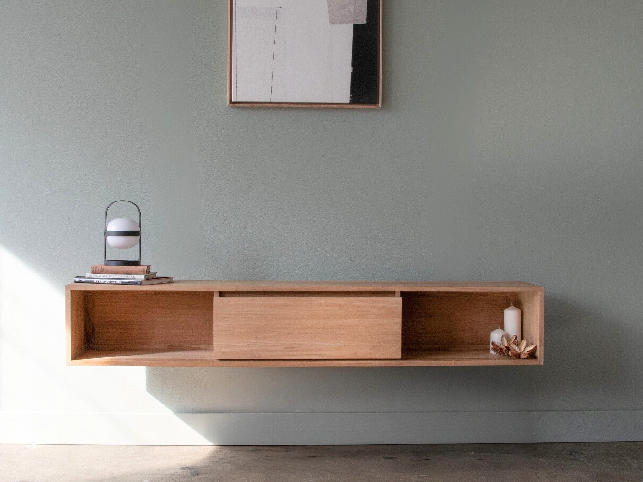 Kami Floating Flip Door TV Unit - Image 2