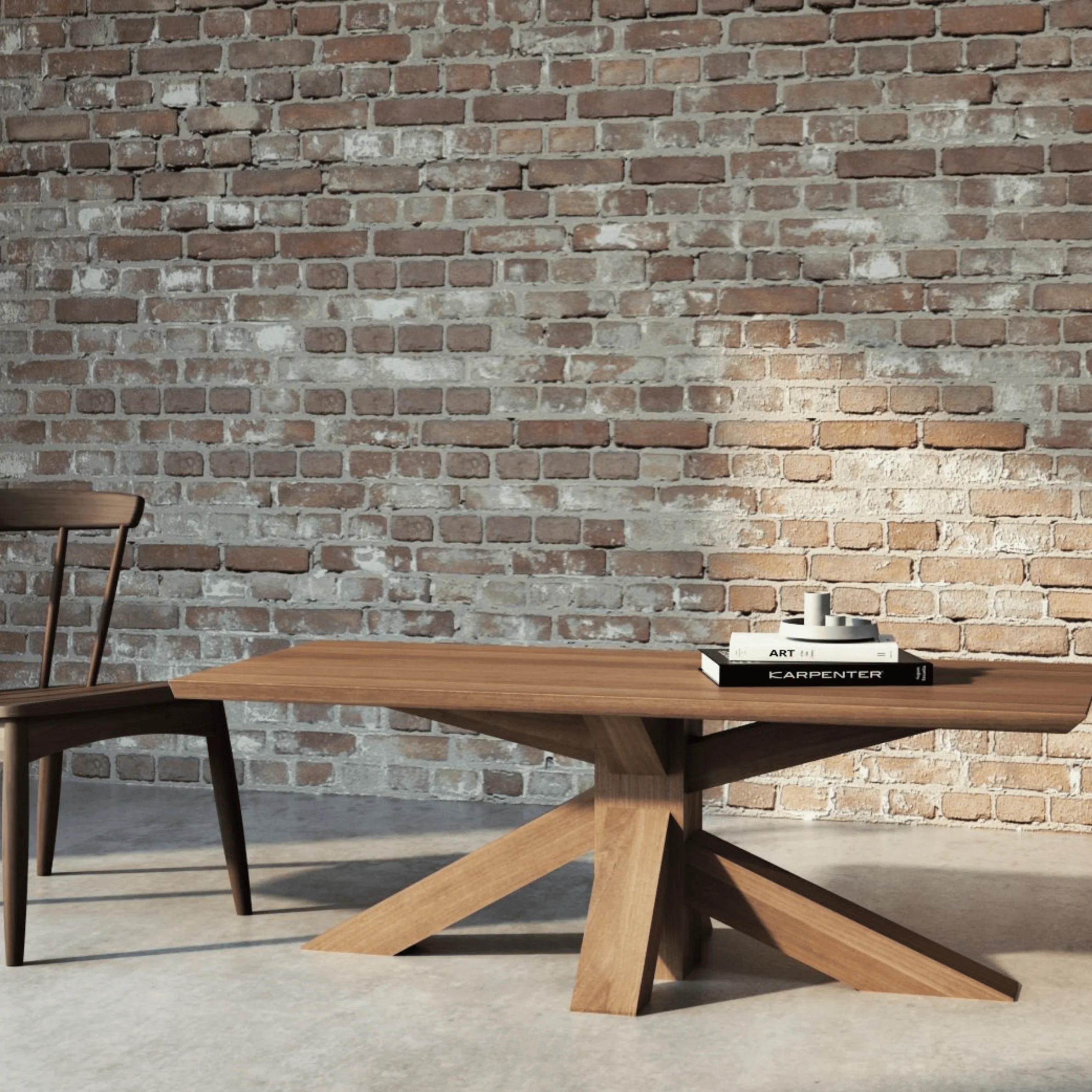 Ki Coffee Table 130(CM) - FSC Recycled Teak - Image 4