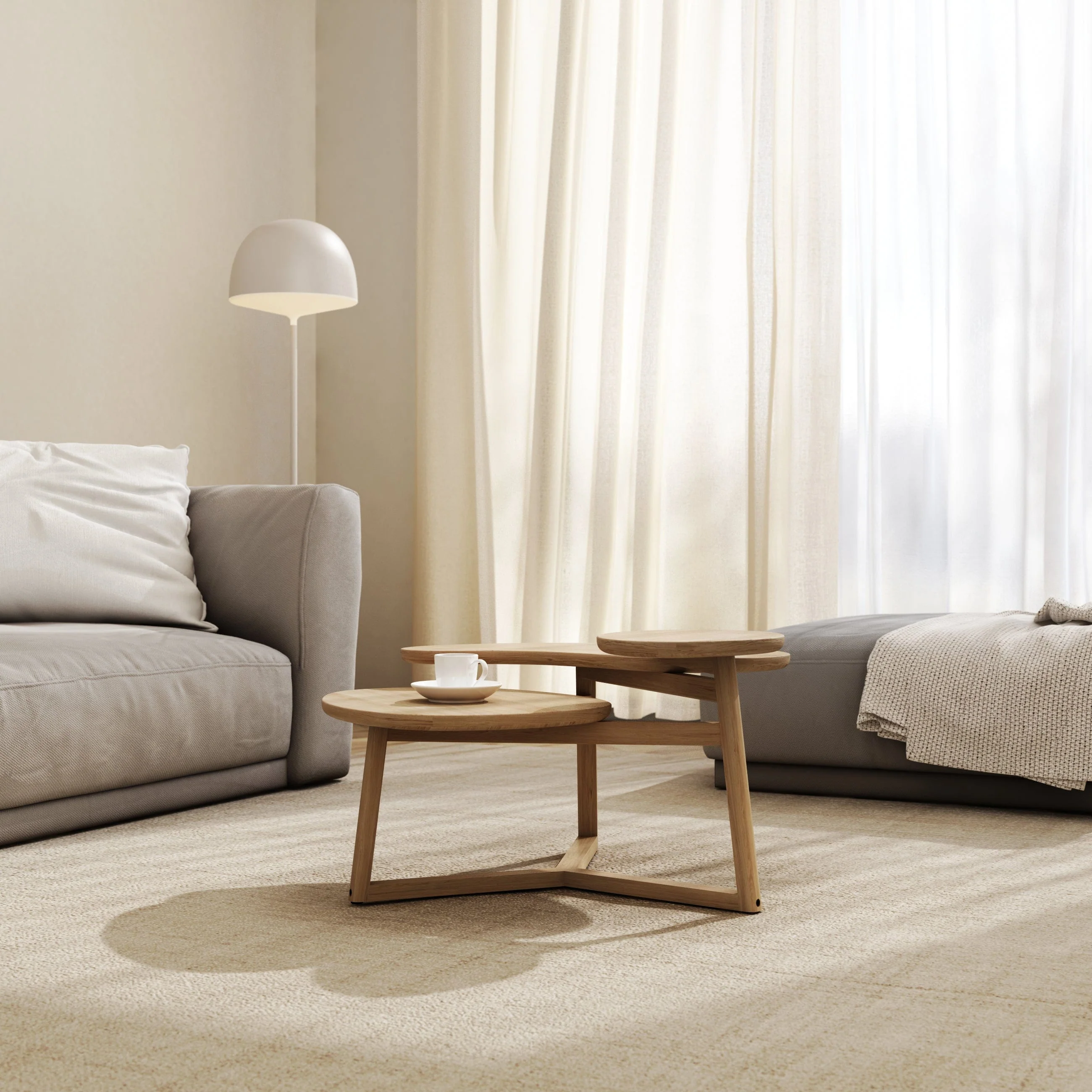 Klippies Coffee Table - European Oak - Image 7