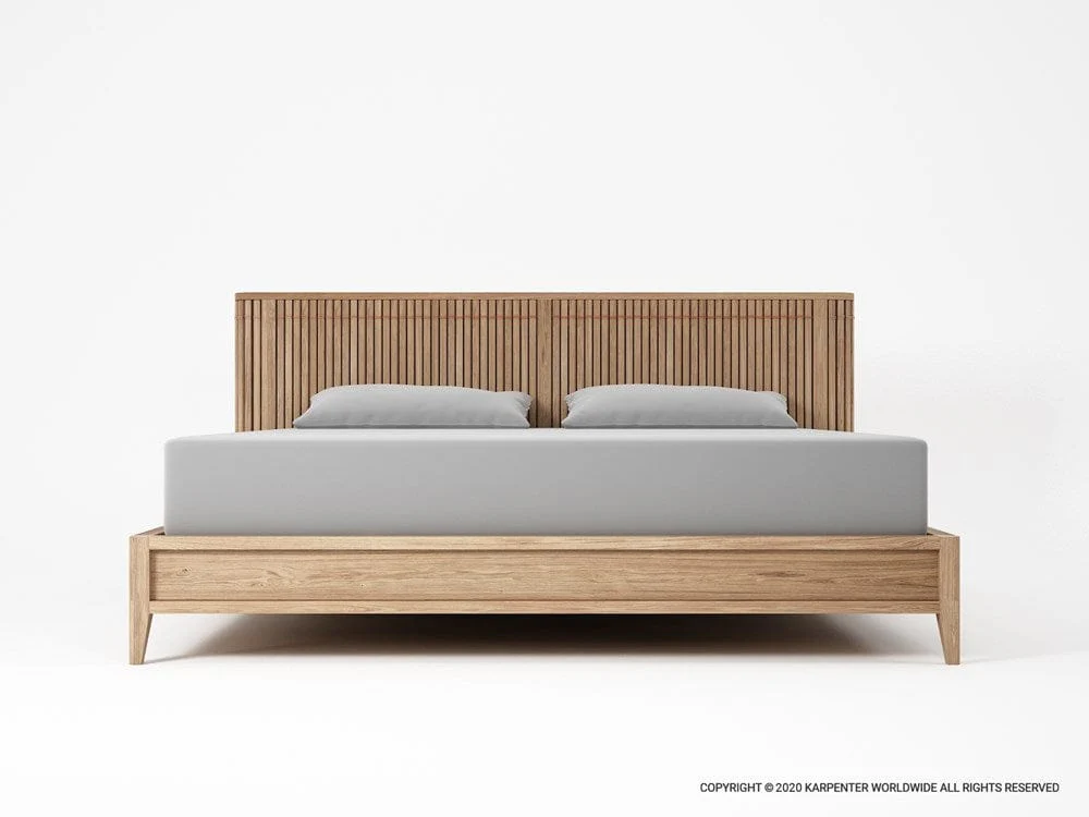 Koppar King Bed without Storage - European Oak | Patina - Image 3