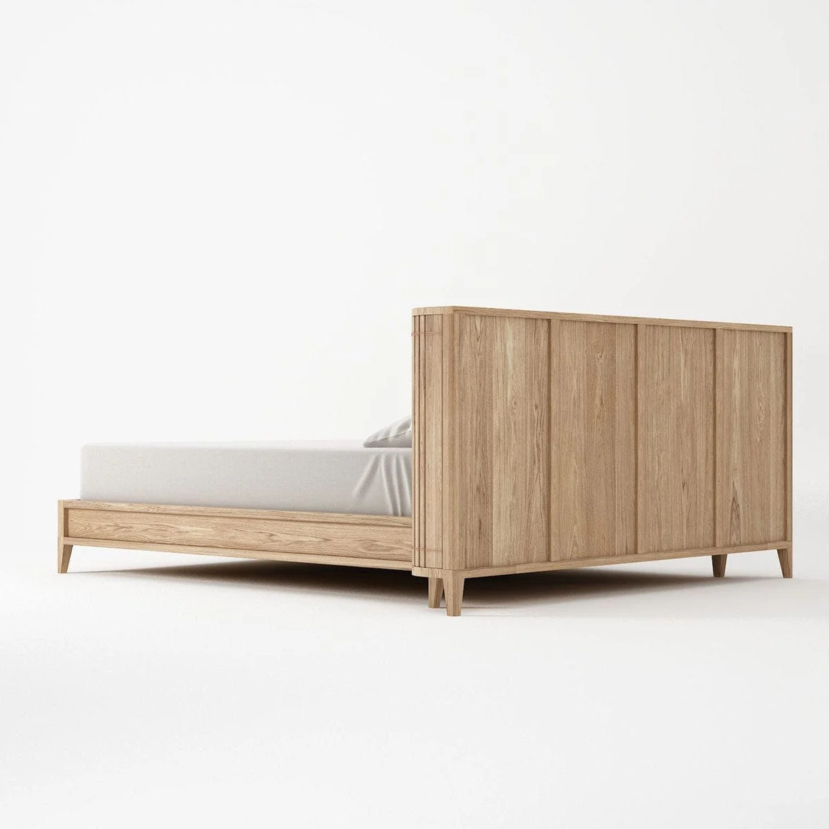 Koppar King Bed - European Oak - Image 6