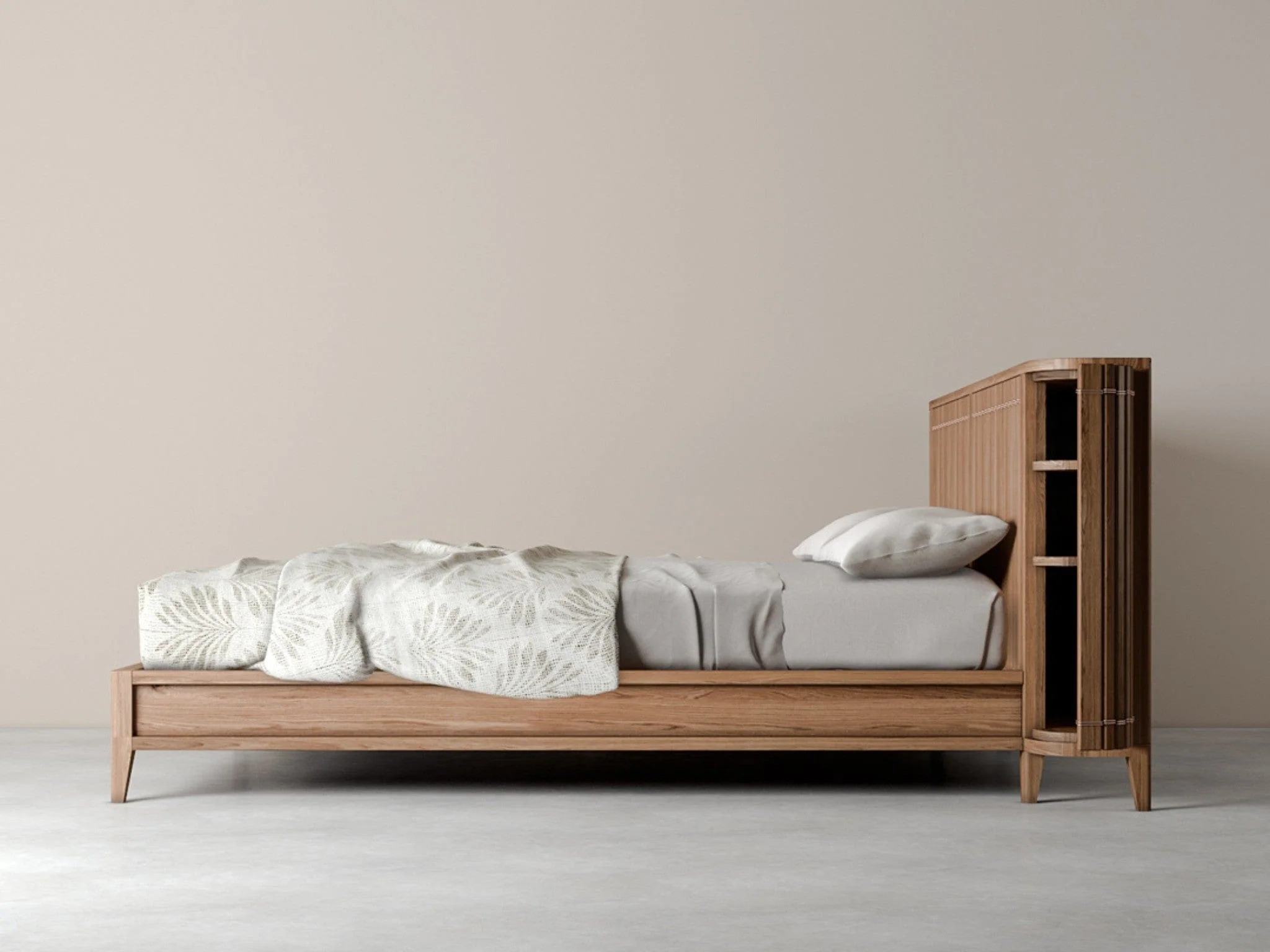 Koppar King Bed - FSC Recycled Teak - Image 3