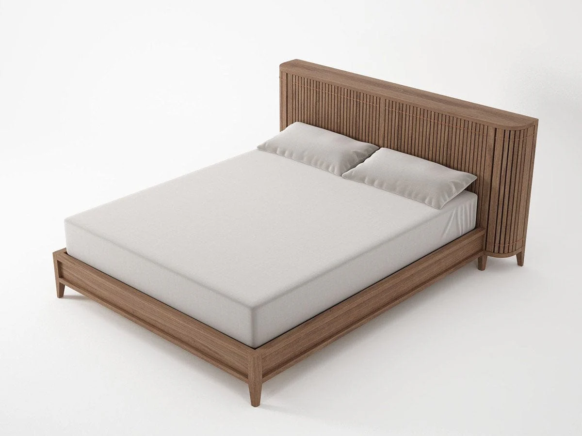 Koppar King Bed - FSC Recycled Teak - Image 7