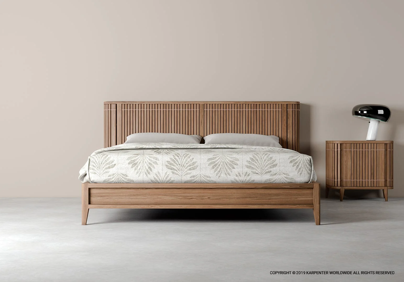 Koppar Queen Bed - FSC Recycled Teak - Image 6