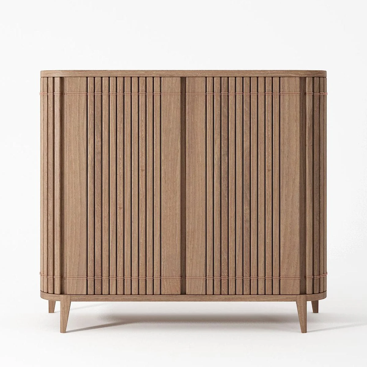 Koppar Shoe Rack Cabinet - FSC Recycled Teak