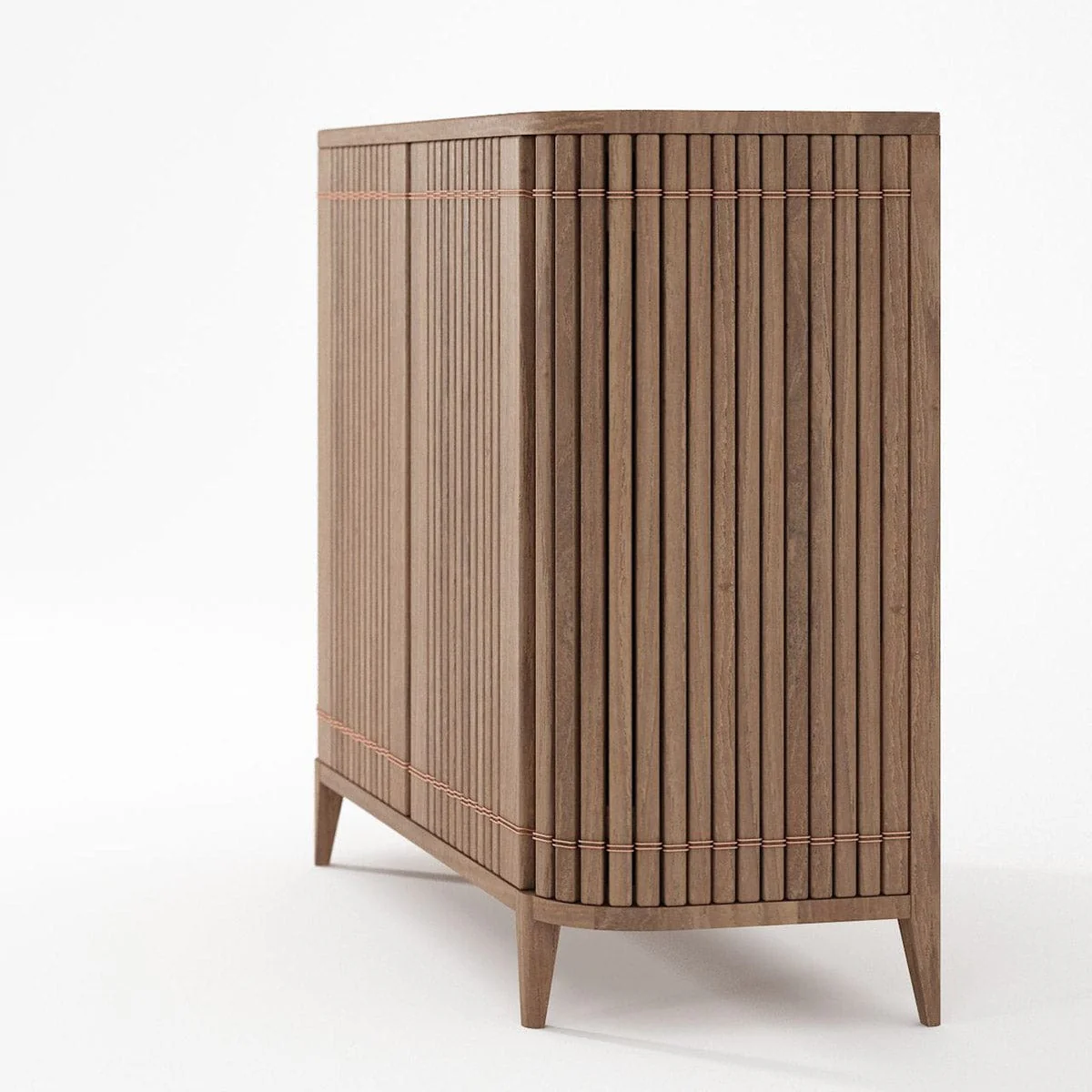 Koppar Shoe Rack Cabinet - FSC Recycled Teak - Image 4