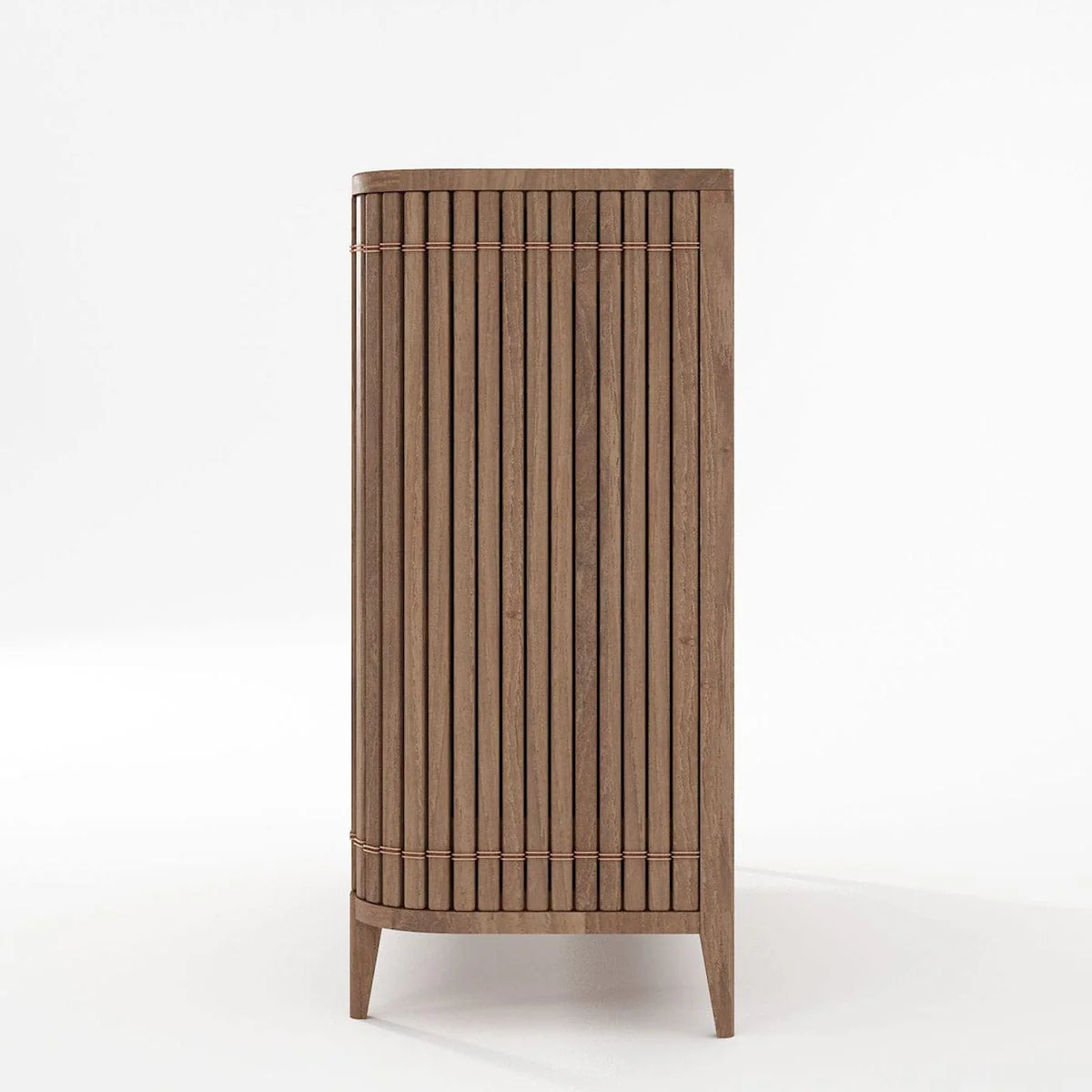Koppar Shoe Rack Cabinet - FSC Recycled Teak - Image 5